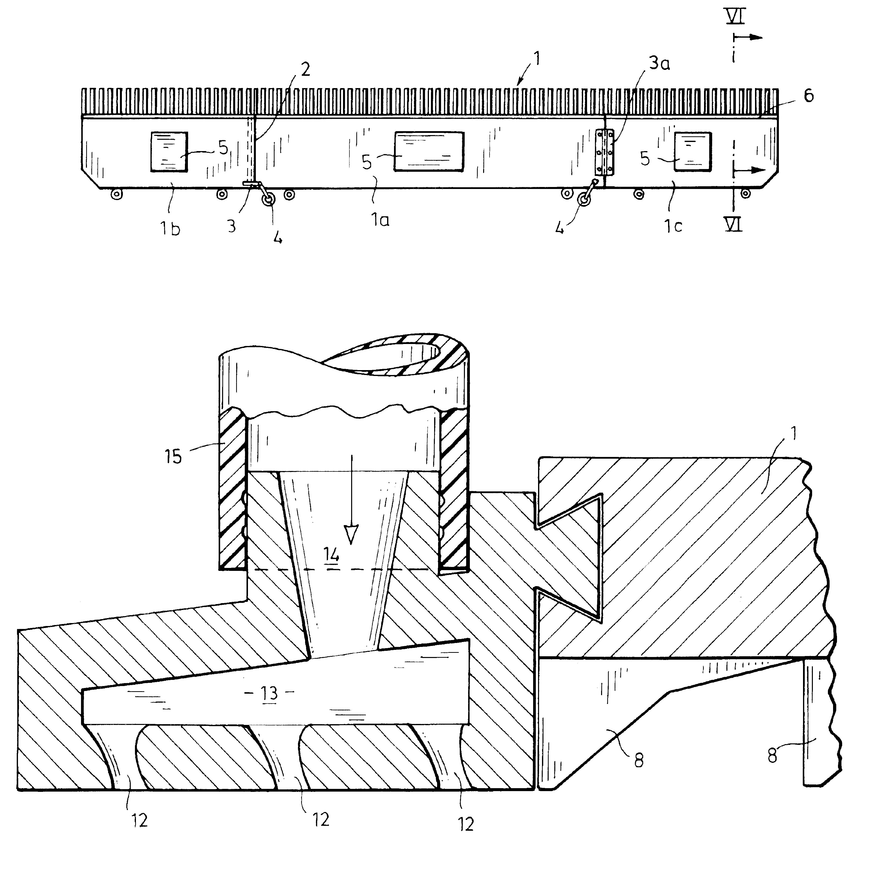 Method of and device for drying grass surfaces