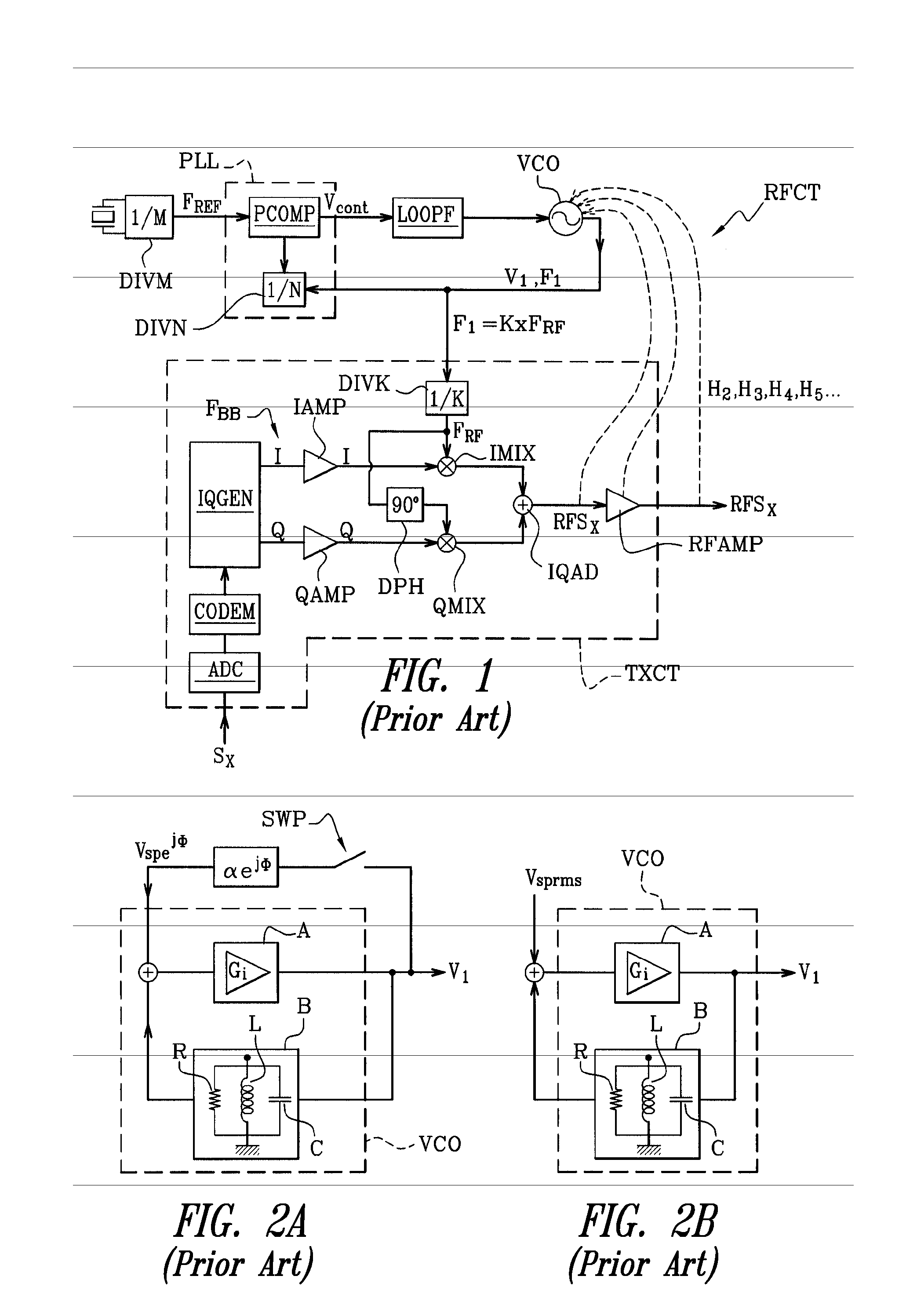 Voltage controlled oscillator comprising an injection pulling compensation circuit