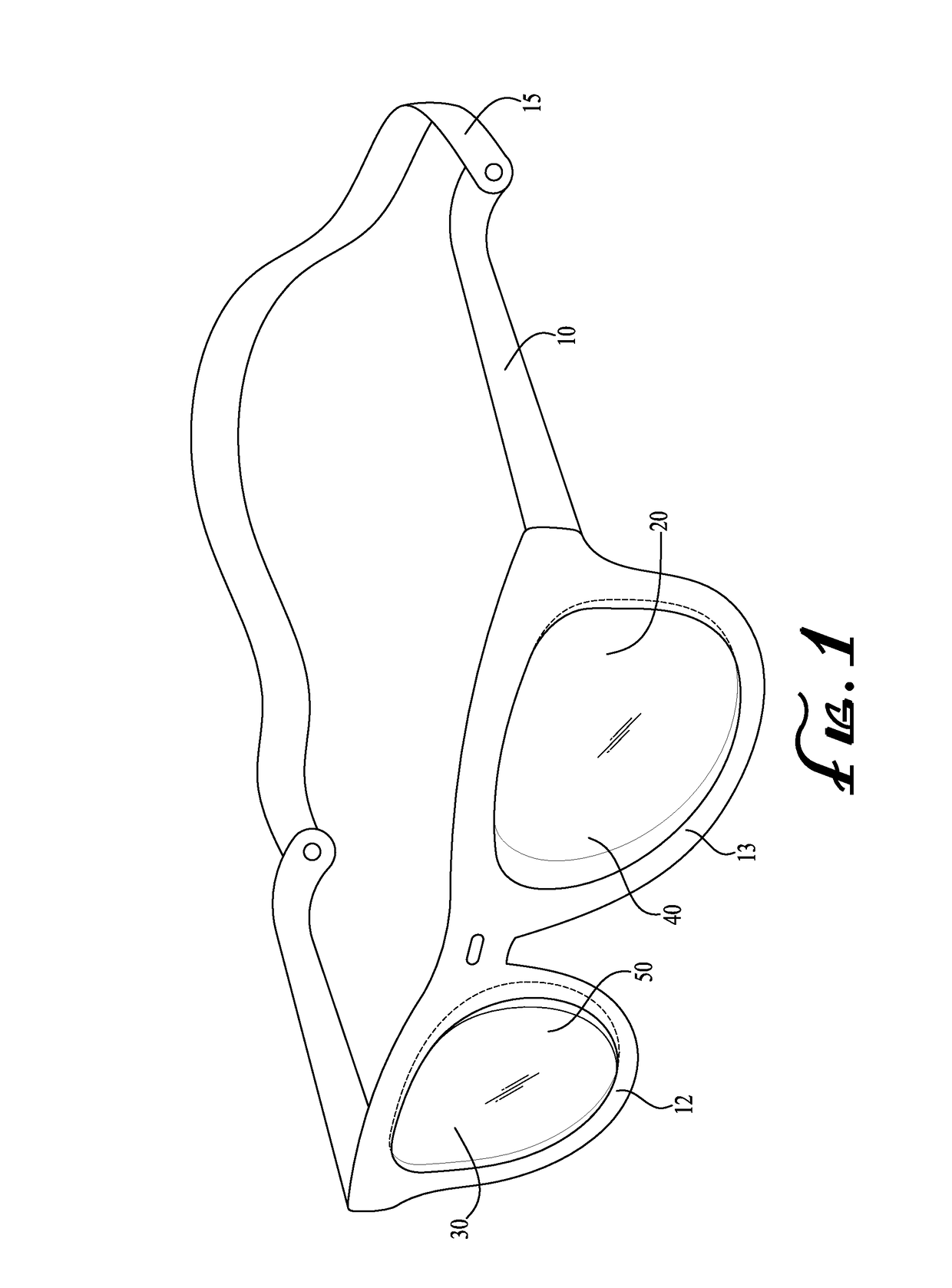 Method and device for treating averted gaze