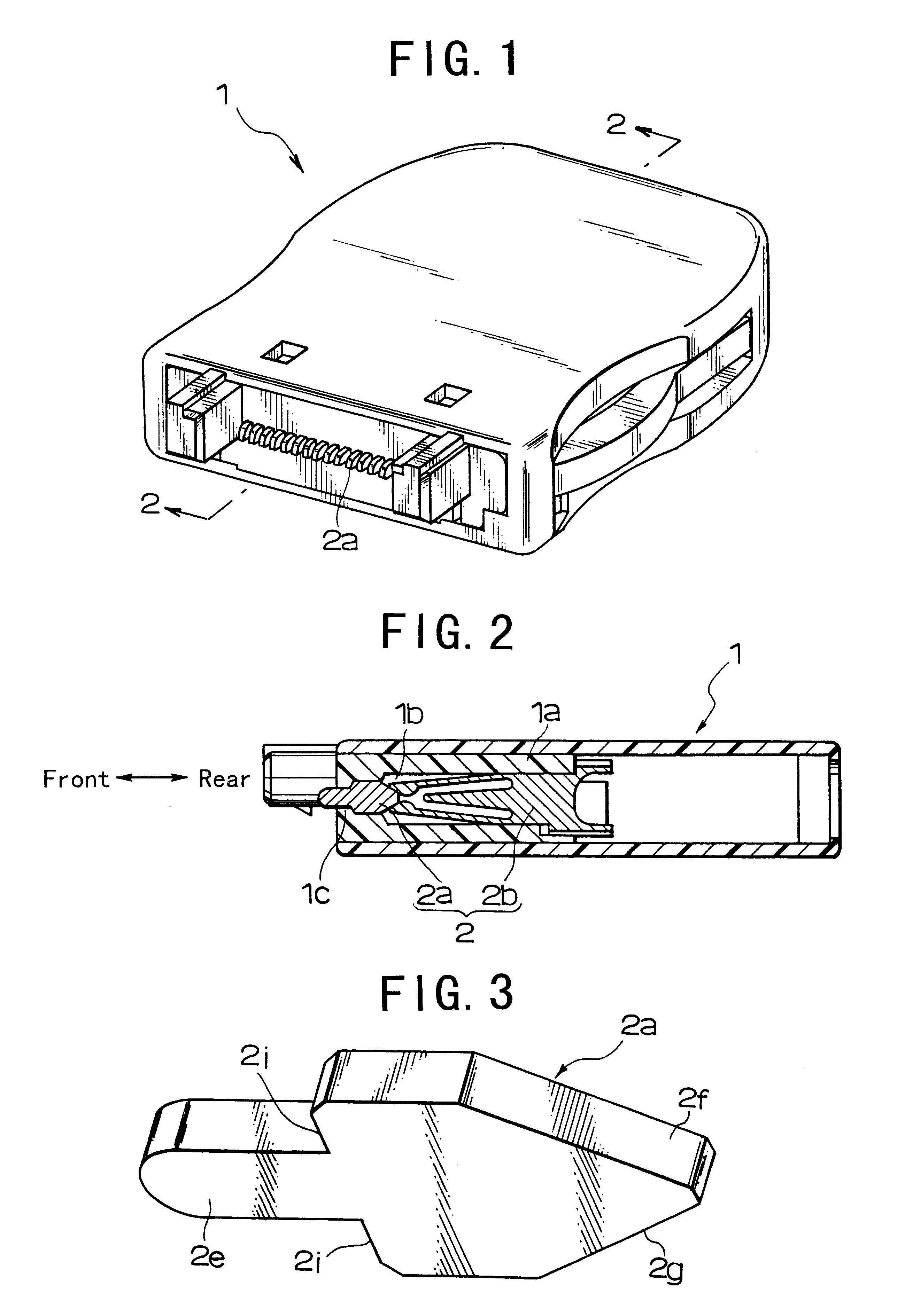 Electric connector having depressible contact pieces capable of conveying a relatively large current