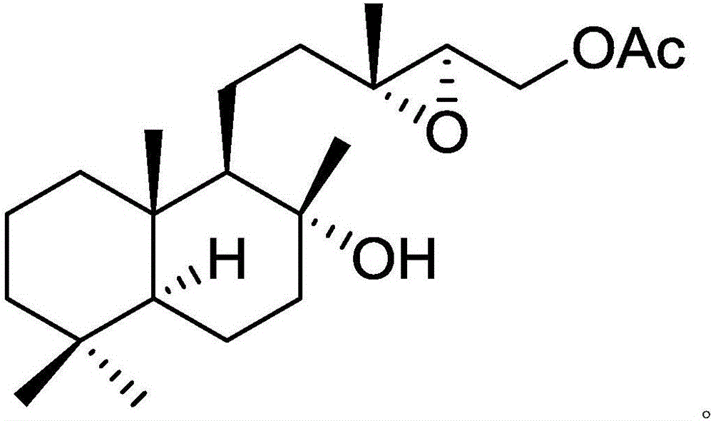 Novel labdane-type diterpenoid compound, preparation method and application thereof, pharmaceutical composition and application of pharmaceutical composition