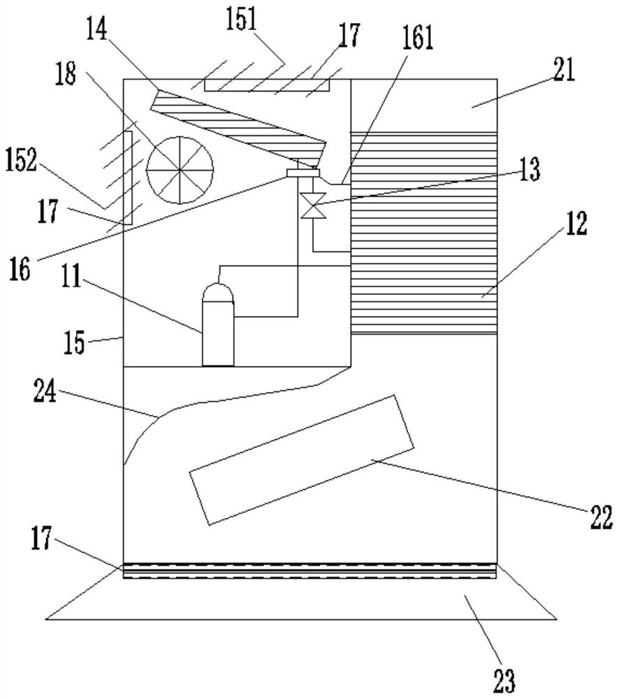 Kitchen air conditioner and control method thereof