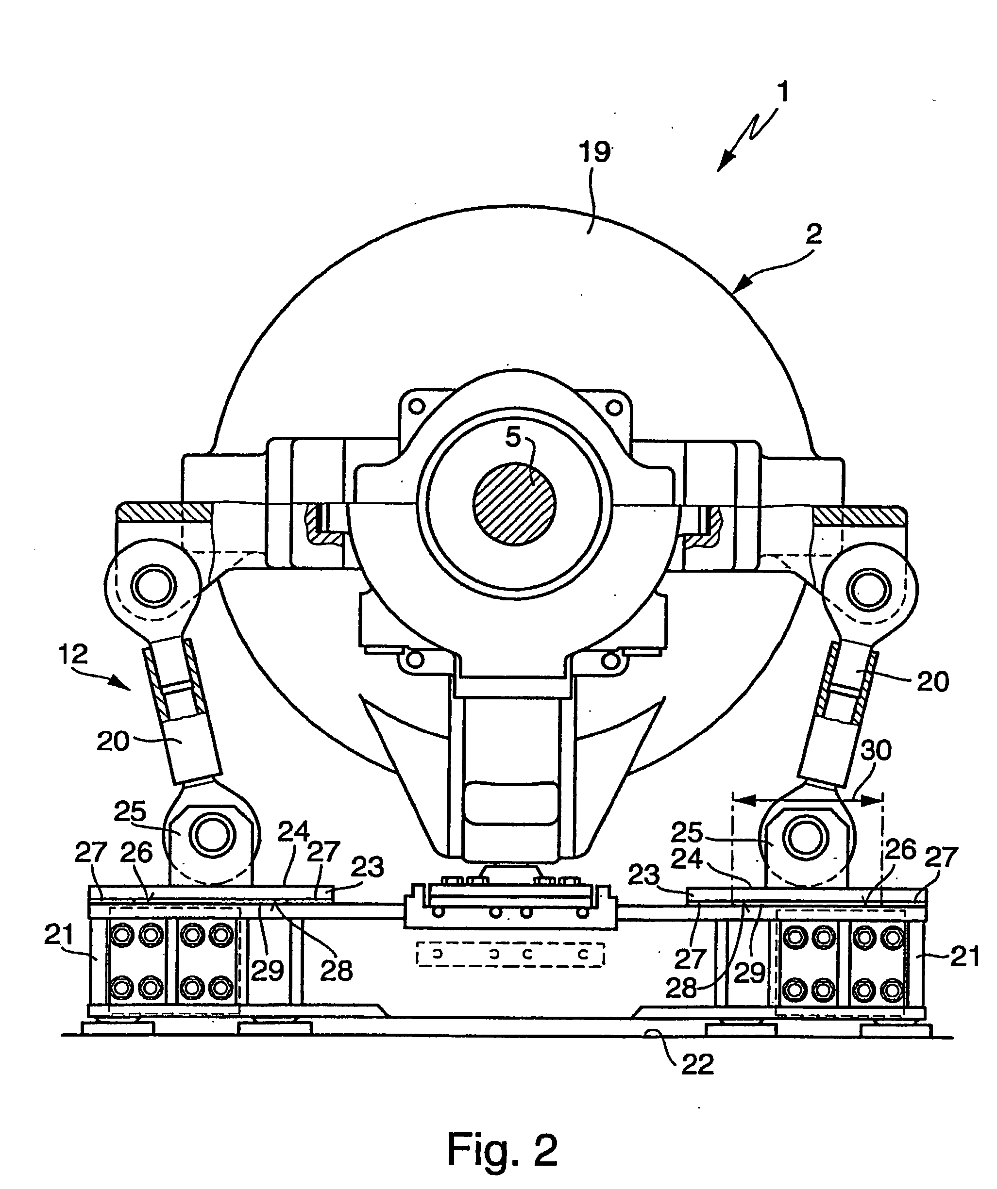 Turbogroup of a power generating plant