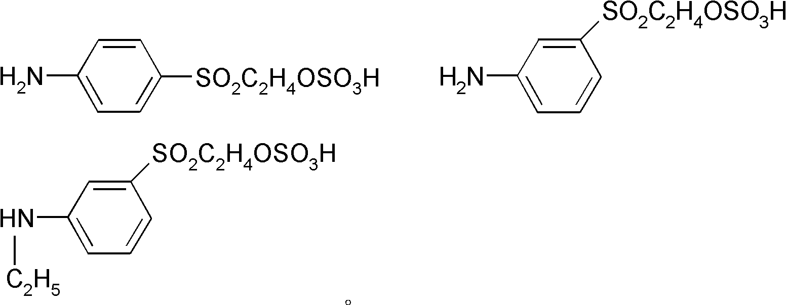 Blue reactive dye mixture and preparation and application thereof