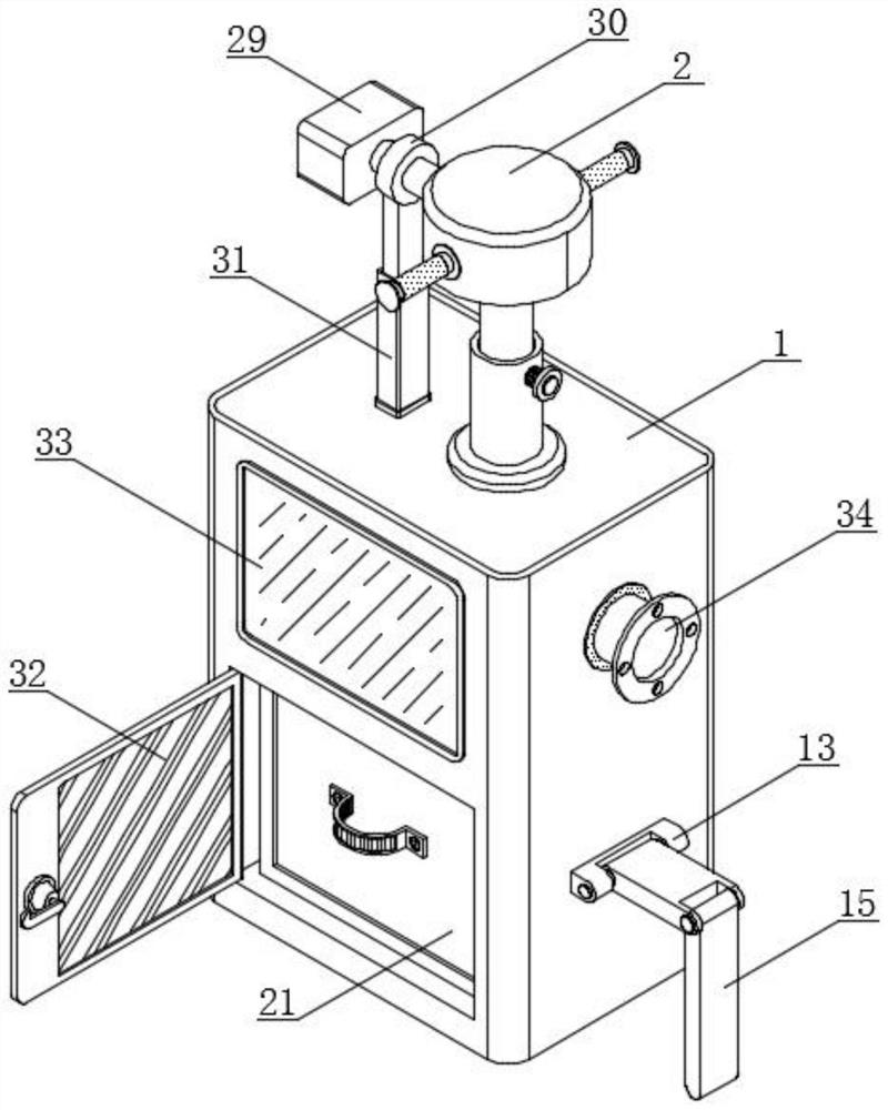 Ship rust removal robot based on high-pressure water jet and convenient to walk