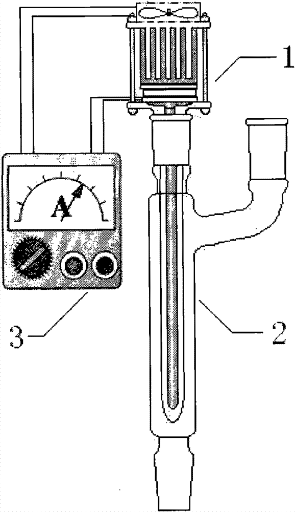 No-cooling-water direct-cooling electronic condenser and experimental device