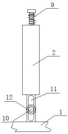 Cable fixing clamp