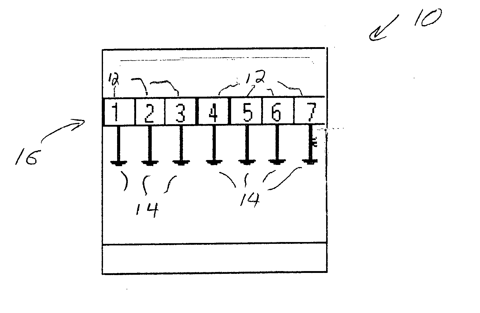 Automatic marking device for beverage dispenser