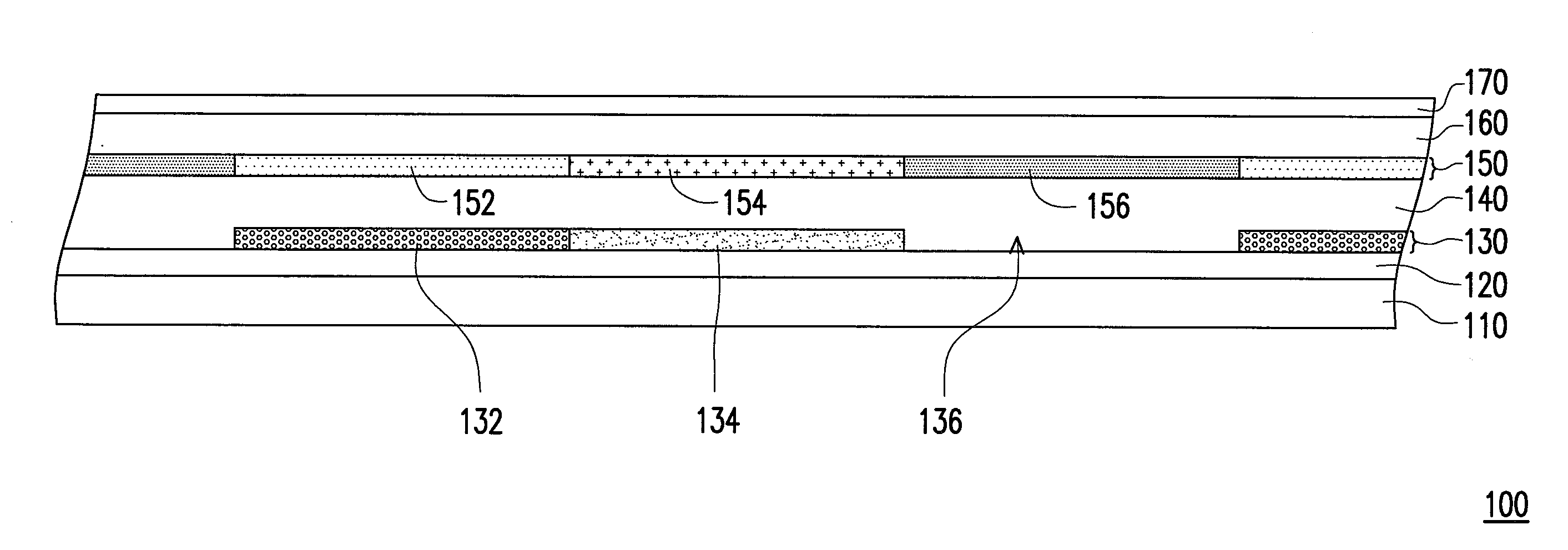 Color filter array on pixel array substrate and display panel