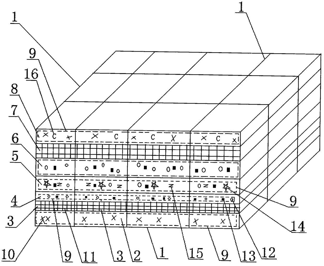 Rapidly-assembled ecological planting module with variable bottom flexibility and preparation method of rapidly-assembled ecological planting module