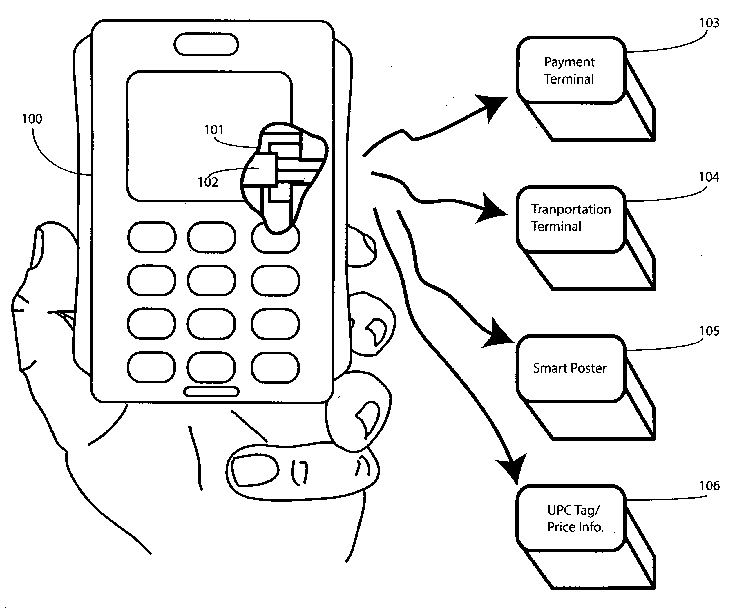 Method and Apparatus for Automatic Near Field Communication Application Selection in an Electronic Device