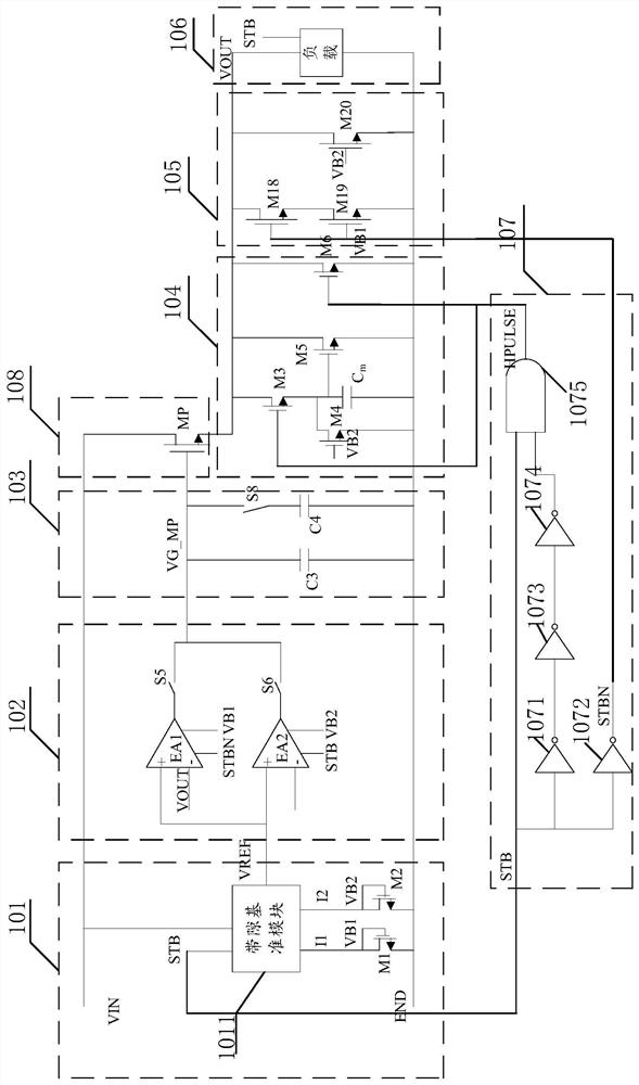 Multi-mode switching circuit and voltage stabilizer