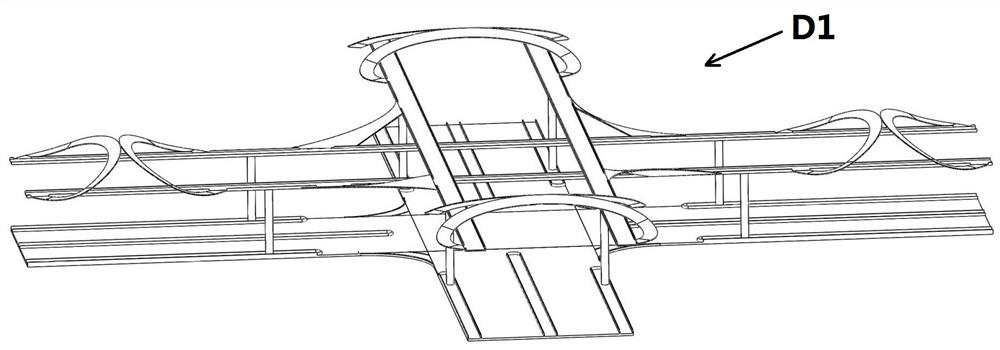 Light air bicycle lane system