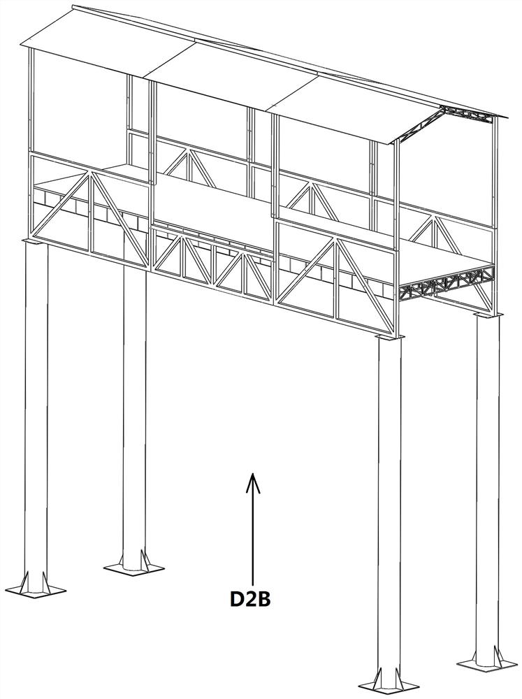 Light air bicycle lane system