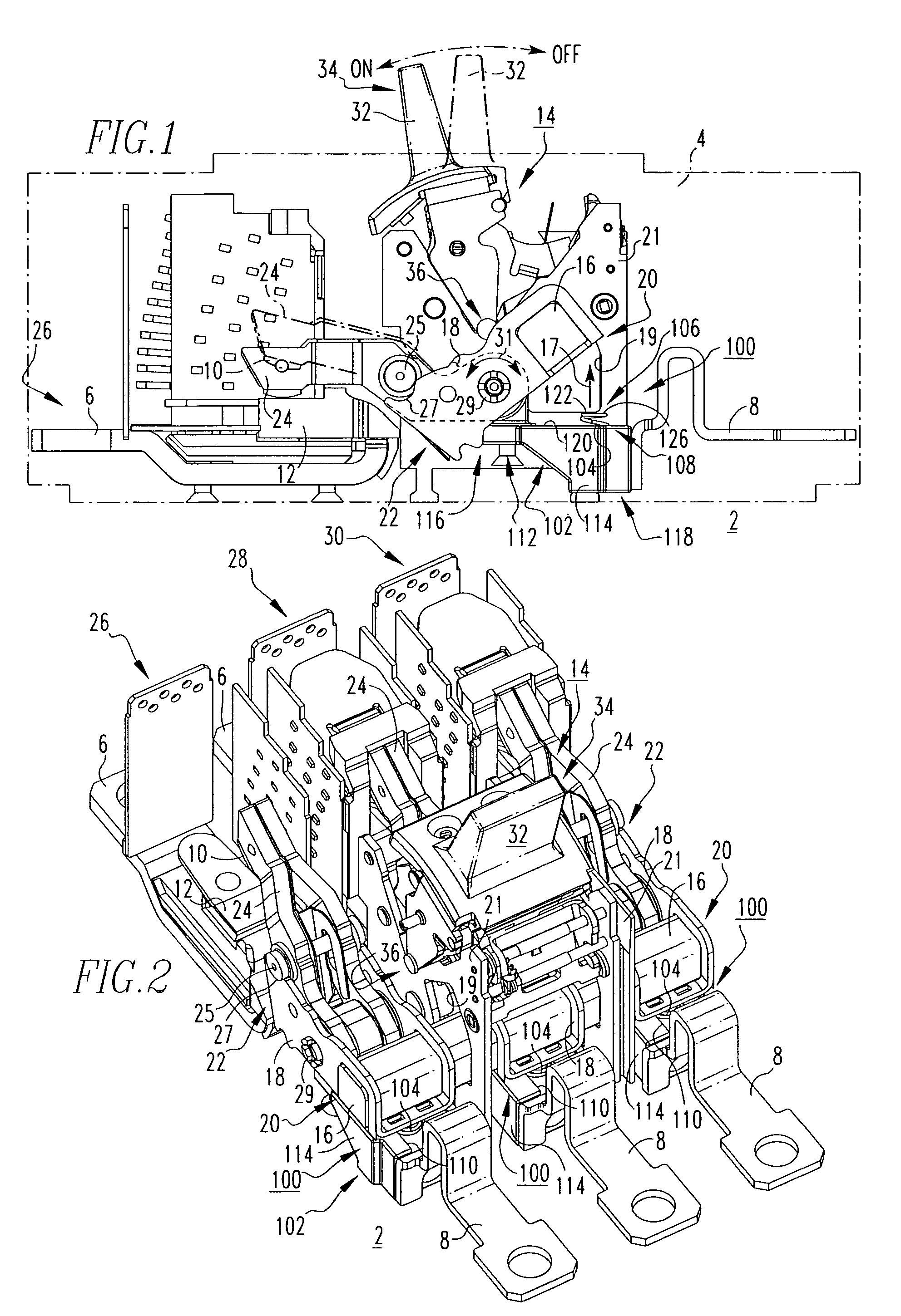 Crossbar assist mechanism and electrical switching apparatus employing the same