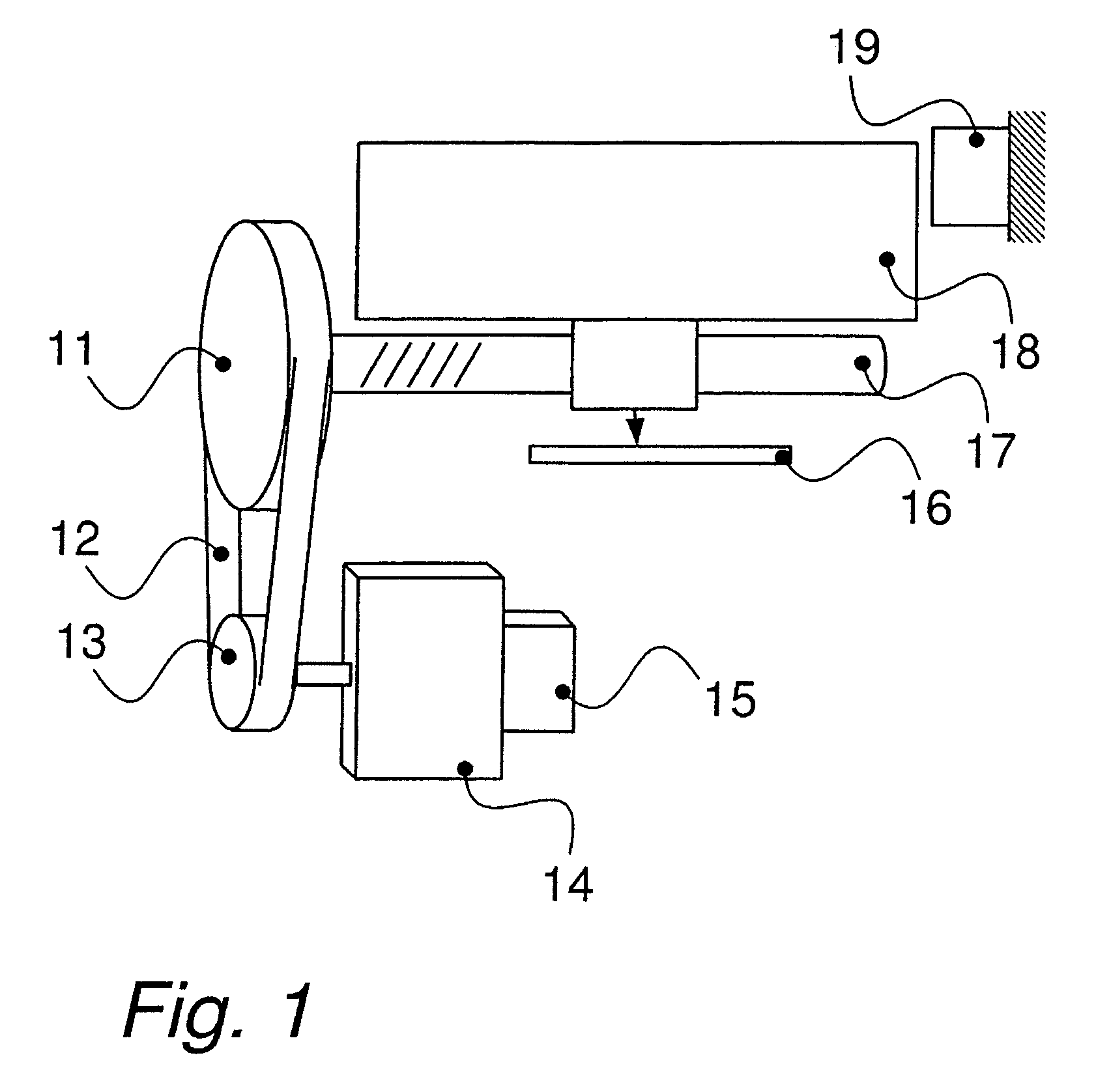 Numerically controlled drive device with device for detecting operating anomalies intended for detecting accidental collisions and method of detecting operating anomalies for this device