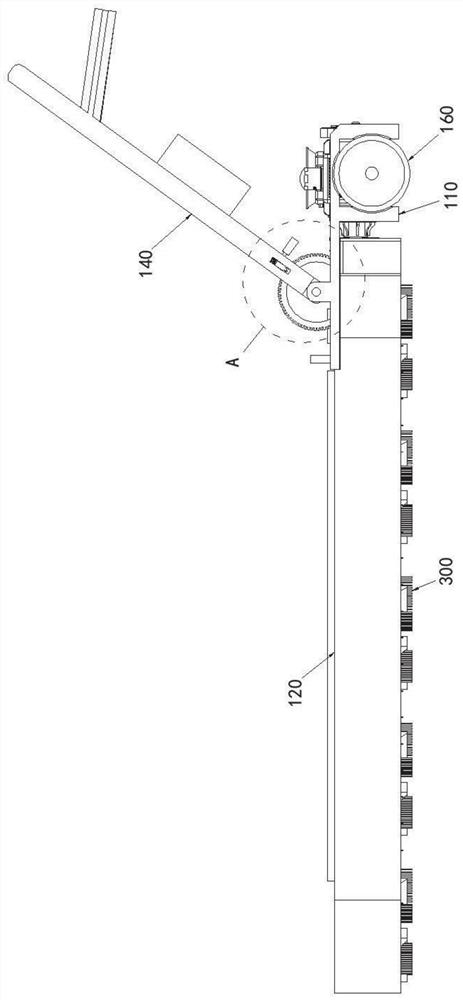 Multifunctional snow removing equipment for narrow and small positions