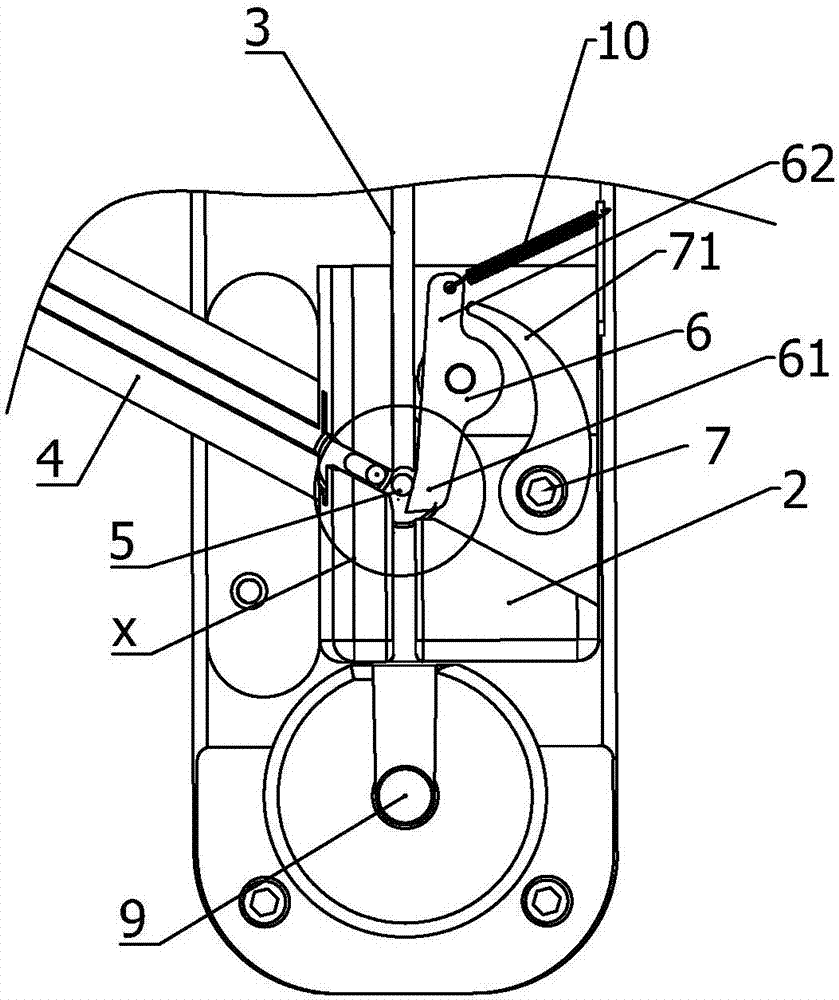 Lower rivet feed mechanism for automatic button-riveting machines