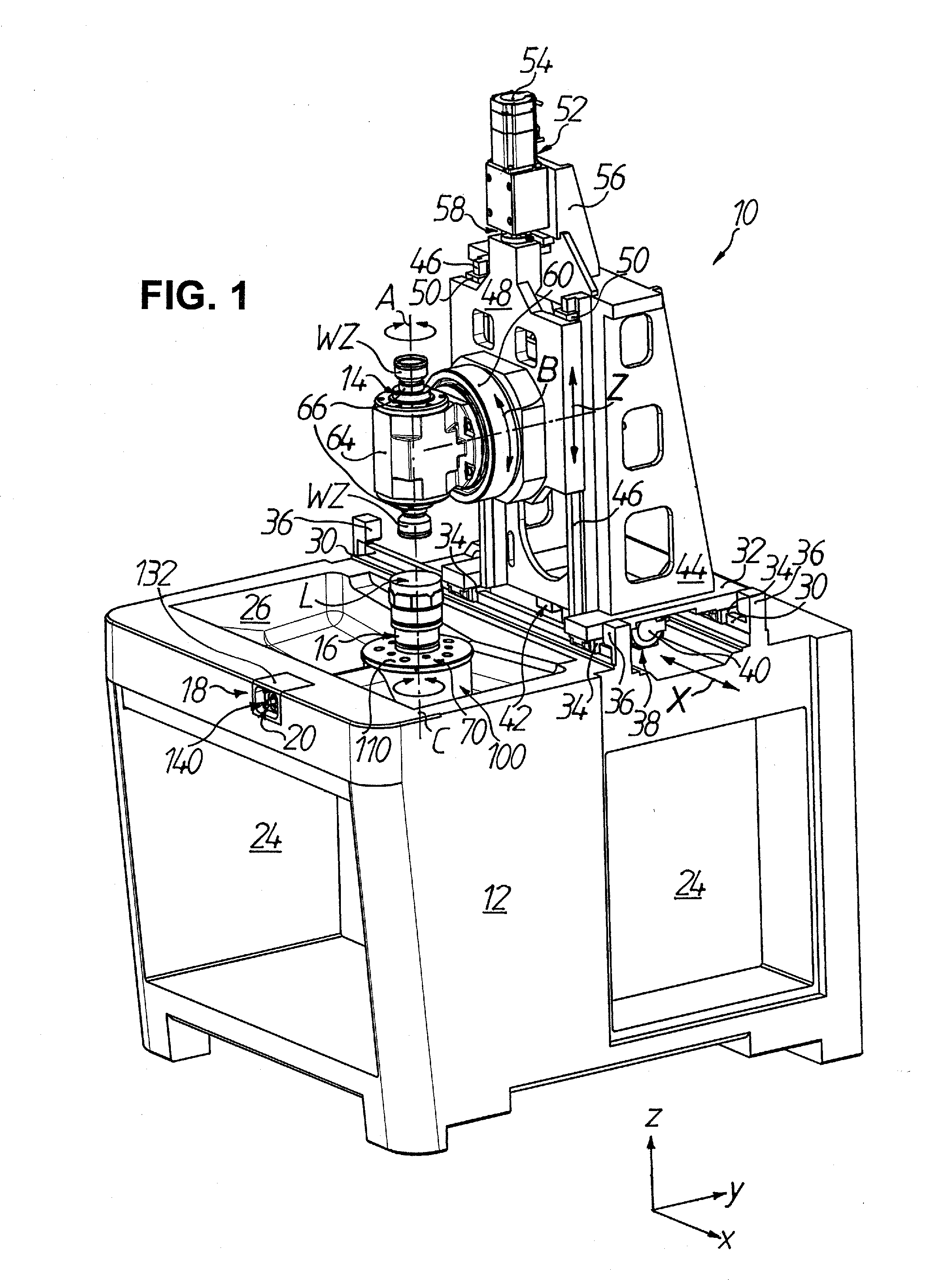 Device for Grinding, Precision-Grinding and/or Polishing of Workpieces in Optical Quality, Particularly of Spherical Lens Surfaces in Precision Optics