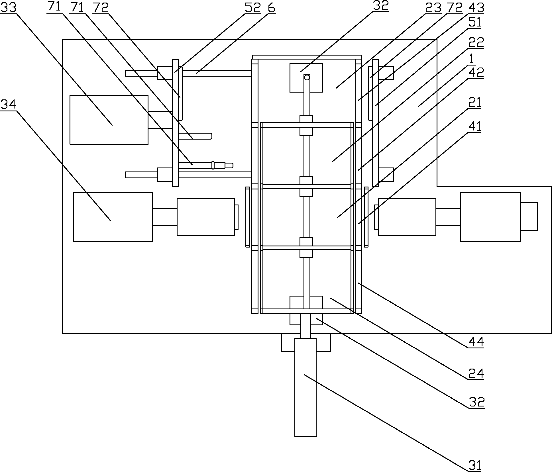 Assembly equipment for automobile muffler cylinder