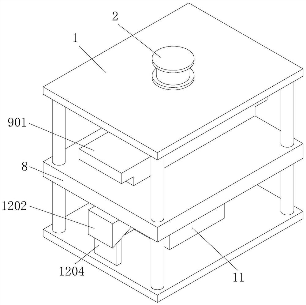 Die for aluminum alloy ship