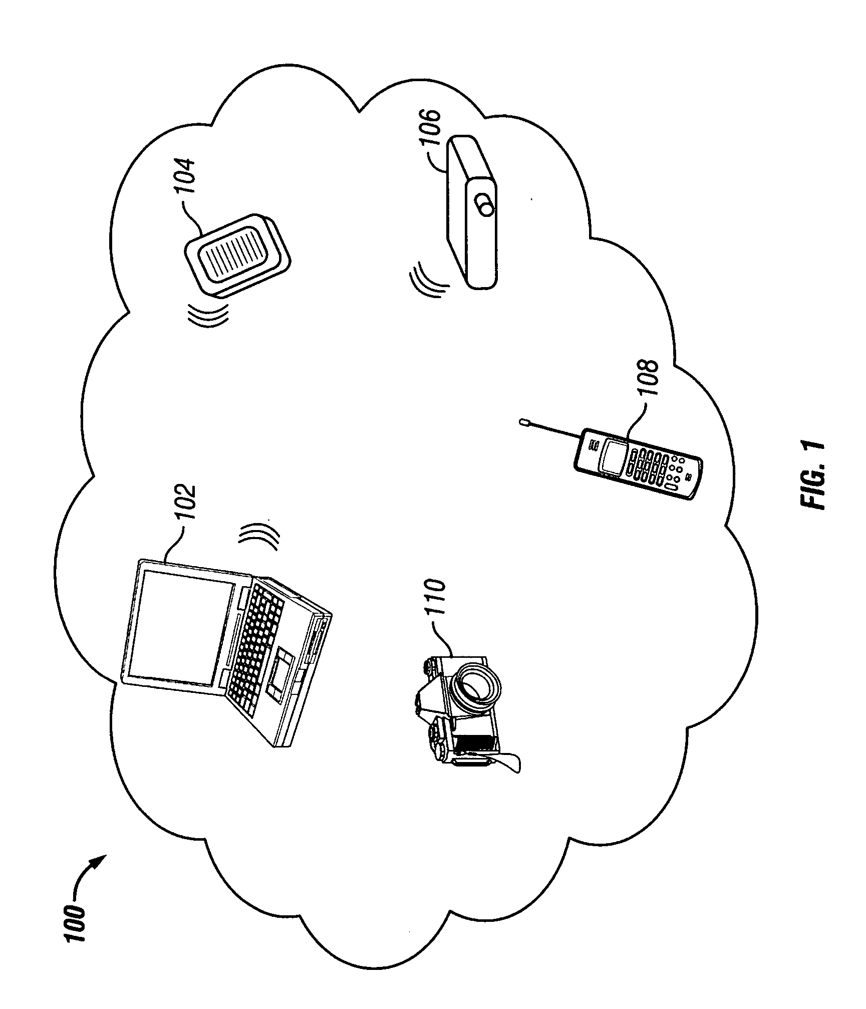 Offset beacon for distributed management and control of wireless networks