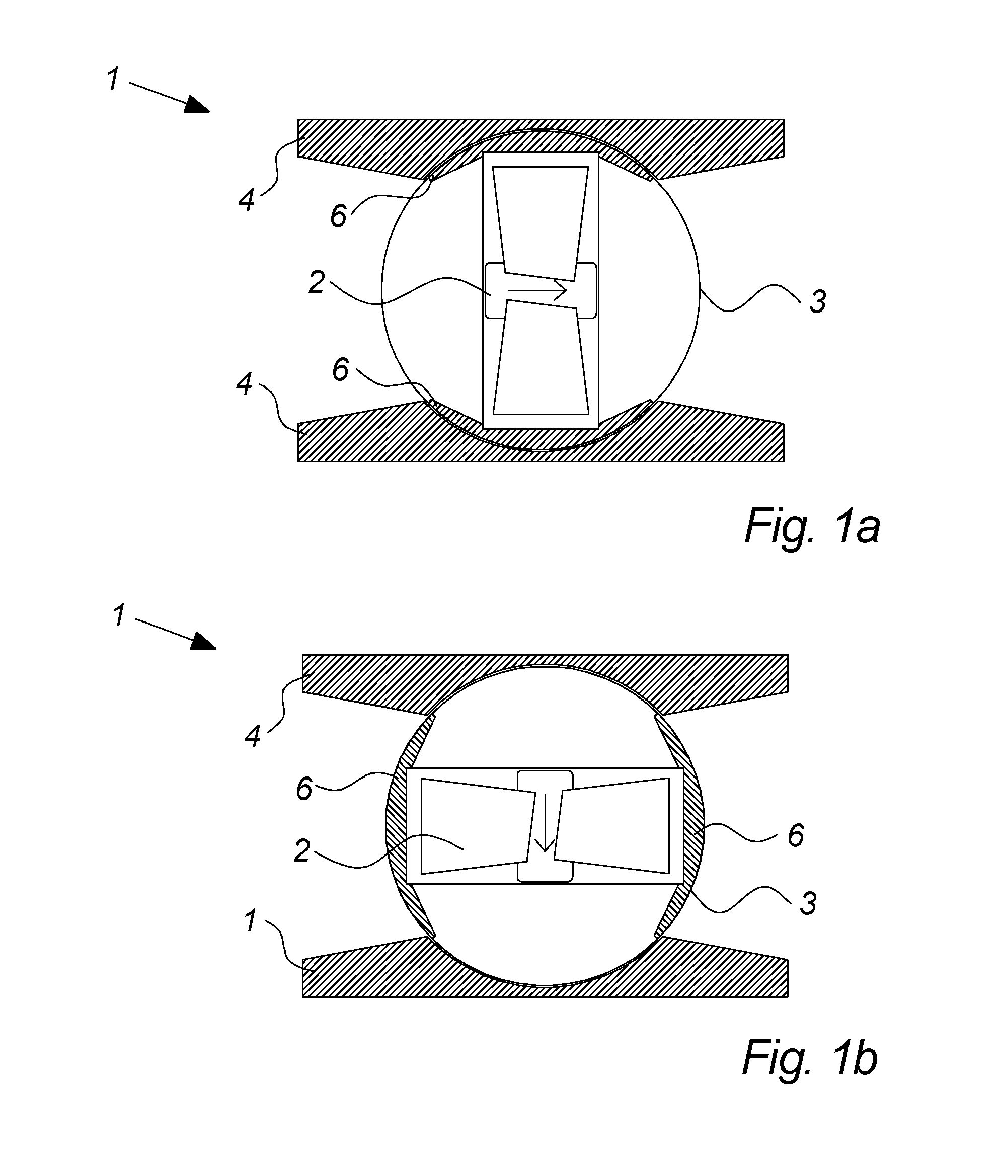 Ventilation System With A Rotatable Air Flow Generator And One Or More Movable Registers And Method For Obtaining Ventilation Through The Ventilation System