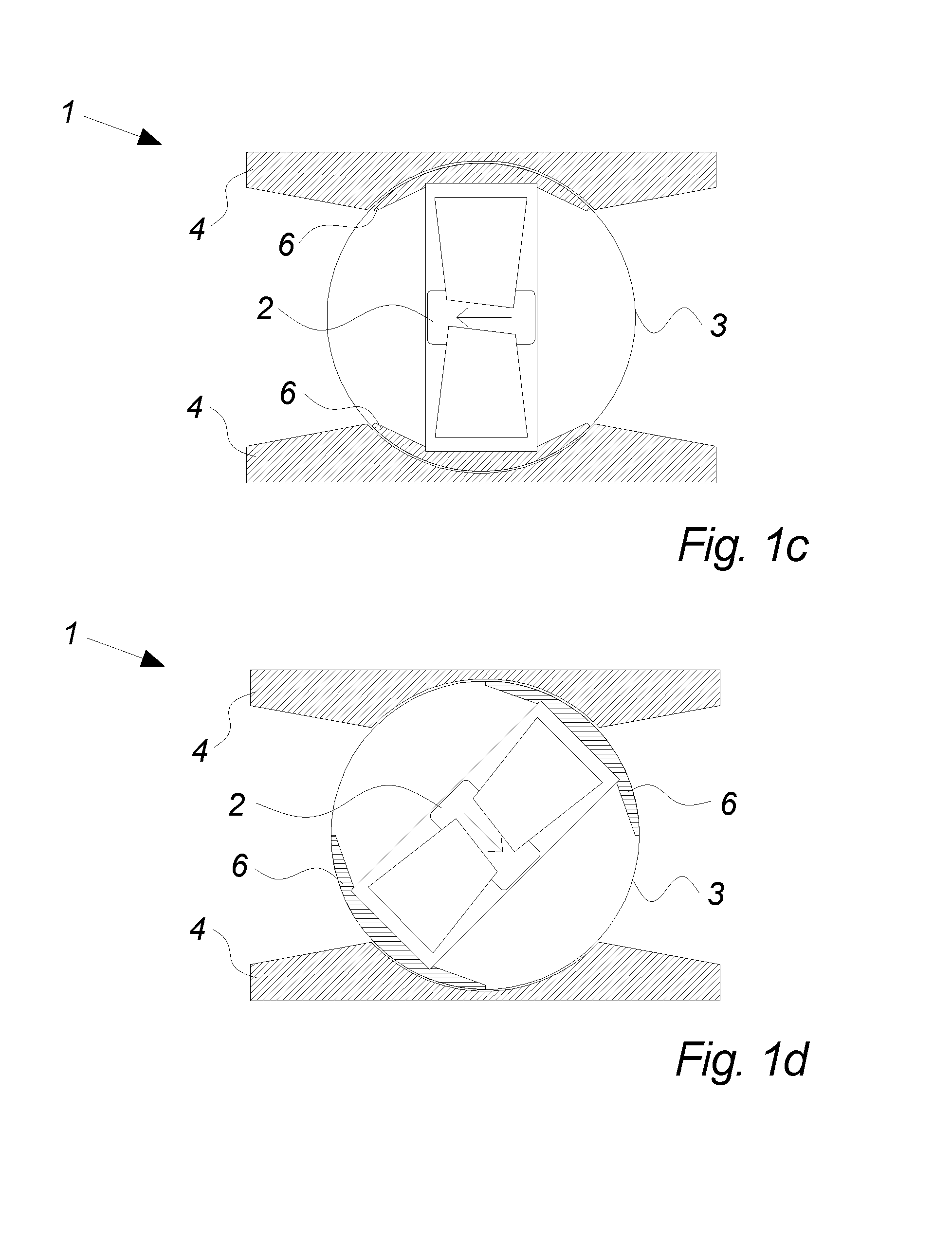Ventilation System With A Rotatable Air Flow Generator And One Or More Movable Registers And Method For Obtaining Ventilation Through The Ventilation System