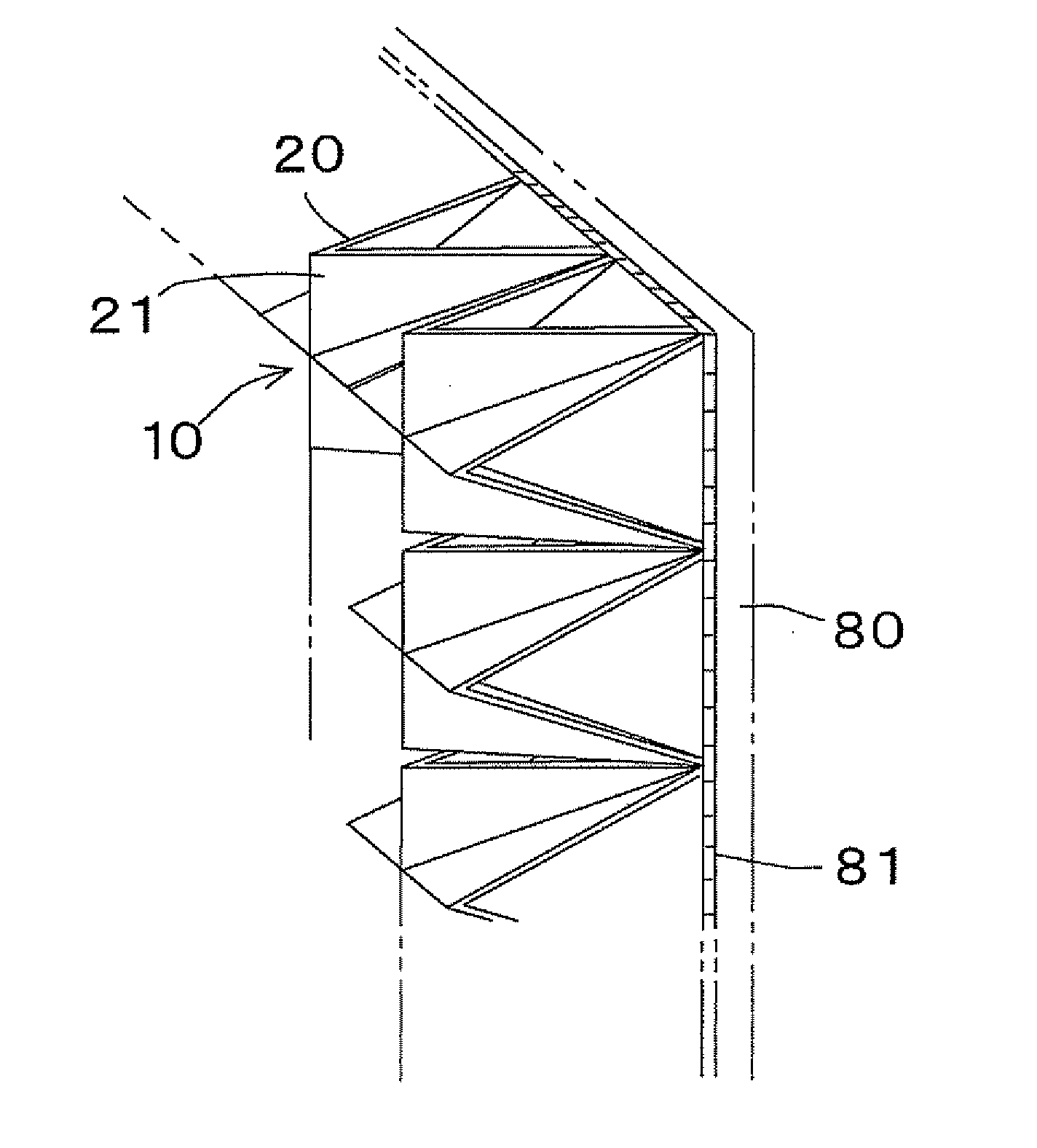 Electromagnetic wave absorber, manufacturing method thereof and electromagnetic wave anechoic room