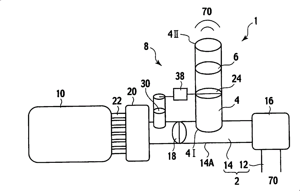 Intake air noise adjuster