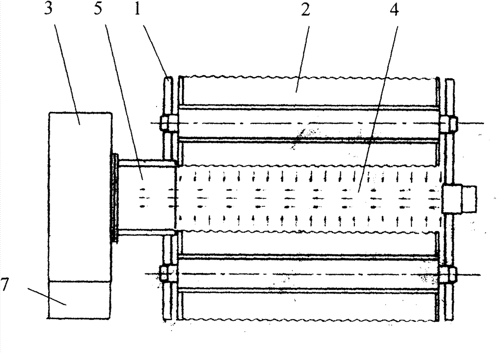 Central dust collection device of sanding machine