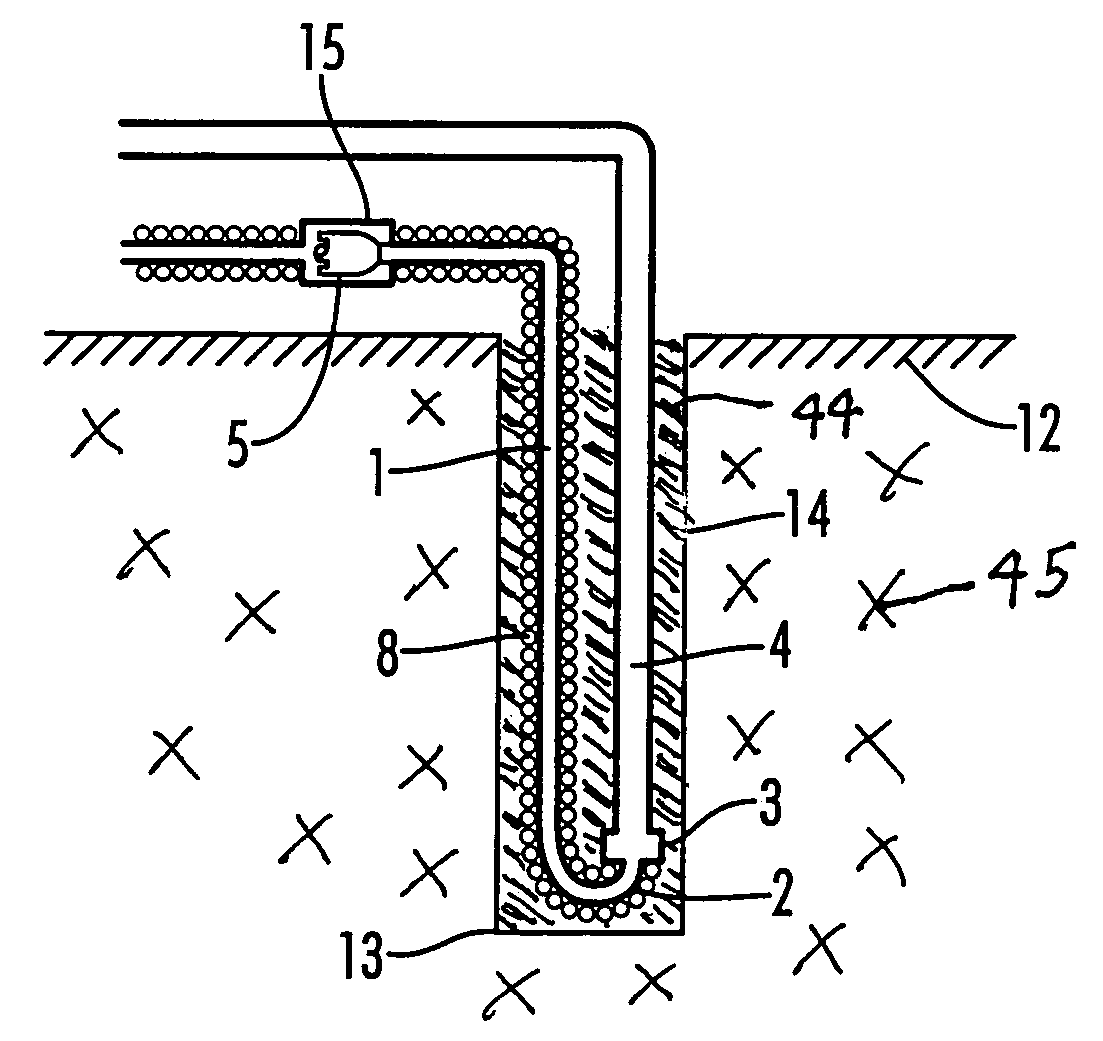 Alternate sub-surface and optionally accessible direct expansion refrigerant flow regulating device