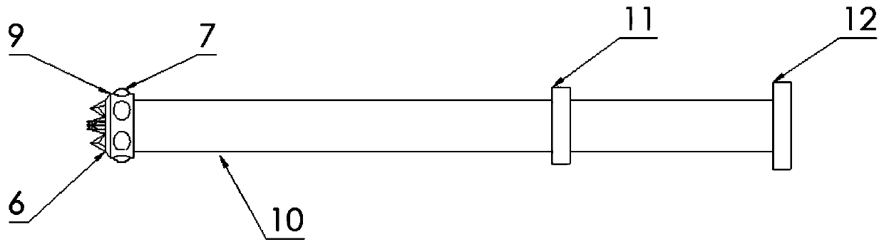 Remote-control-type device for crushing and guiding feces in intestinal tract