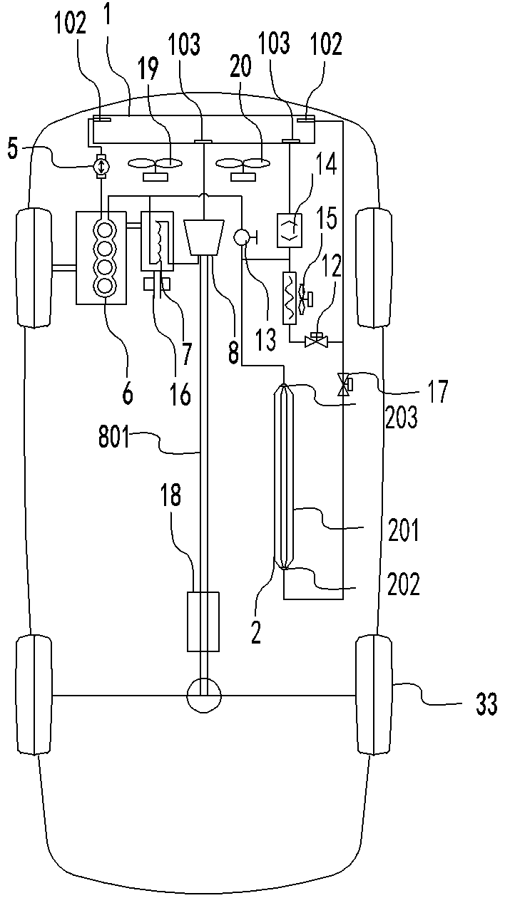 Energy conversion system based on metal microporous pipe network