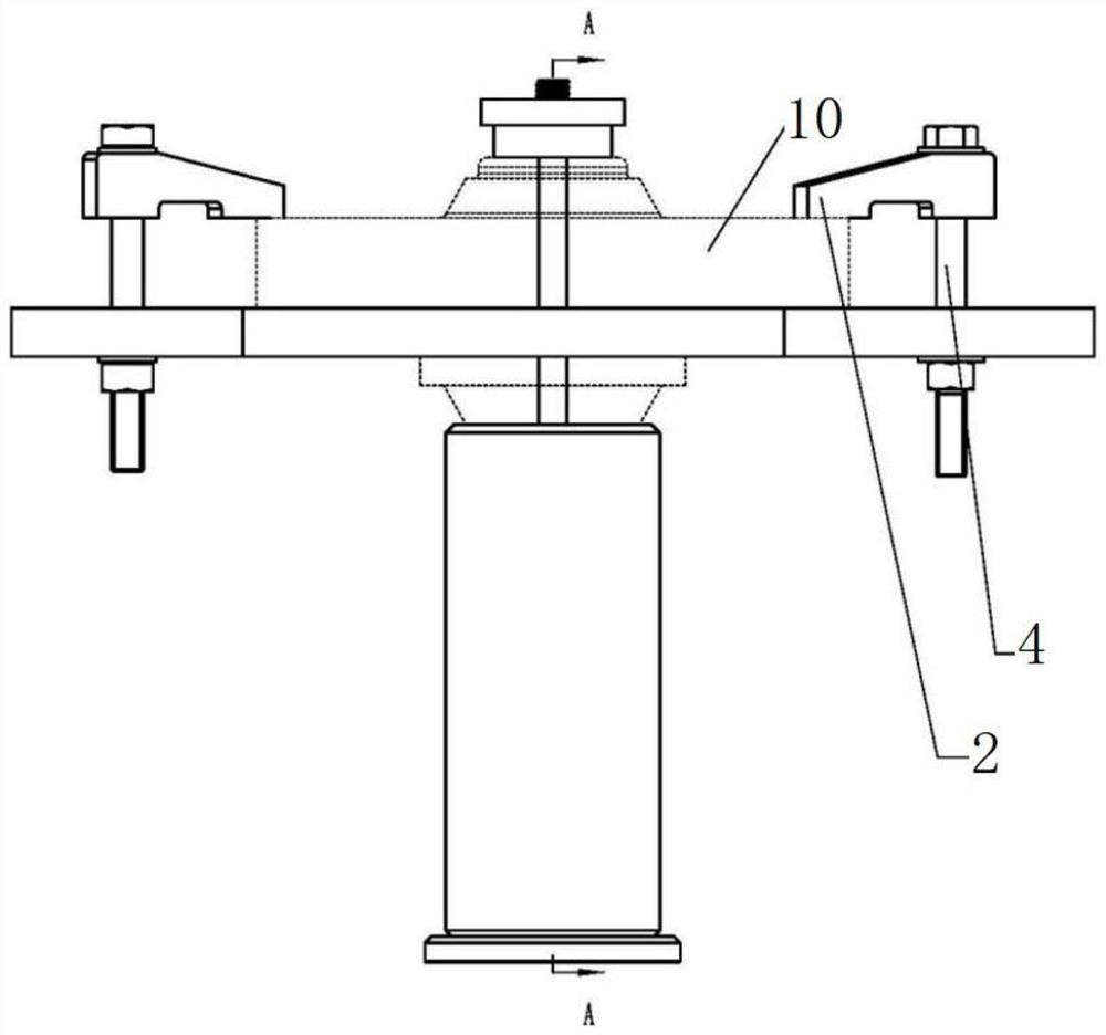 Connecting handle water jet cutting manufacturing method