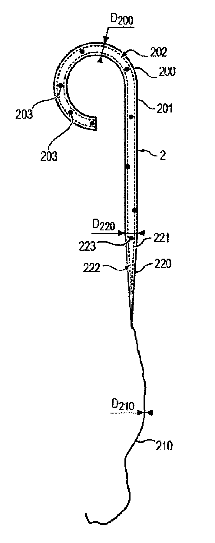 Ureteral stent and method for treating urological problems