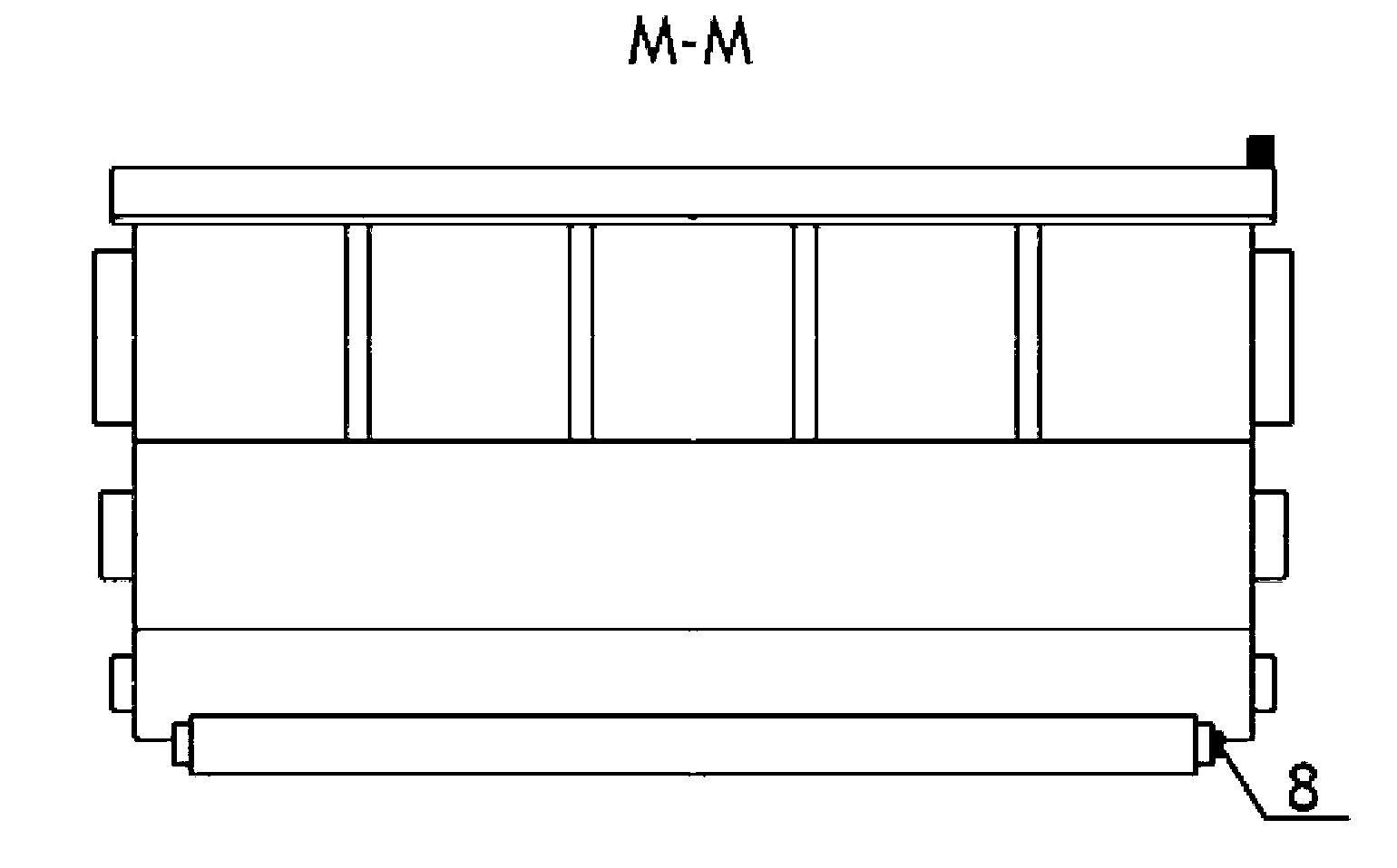 Twenty-high roll mill chatter mark monitoring system and method based on angular domain