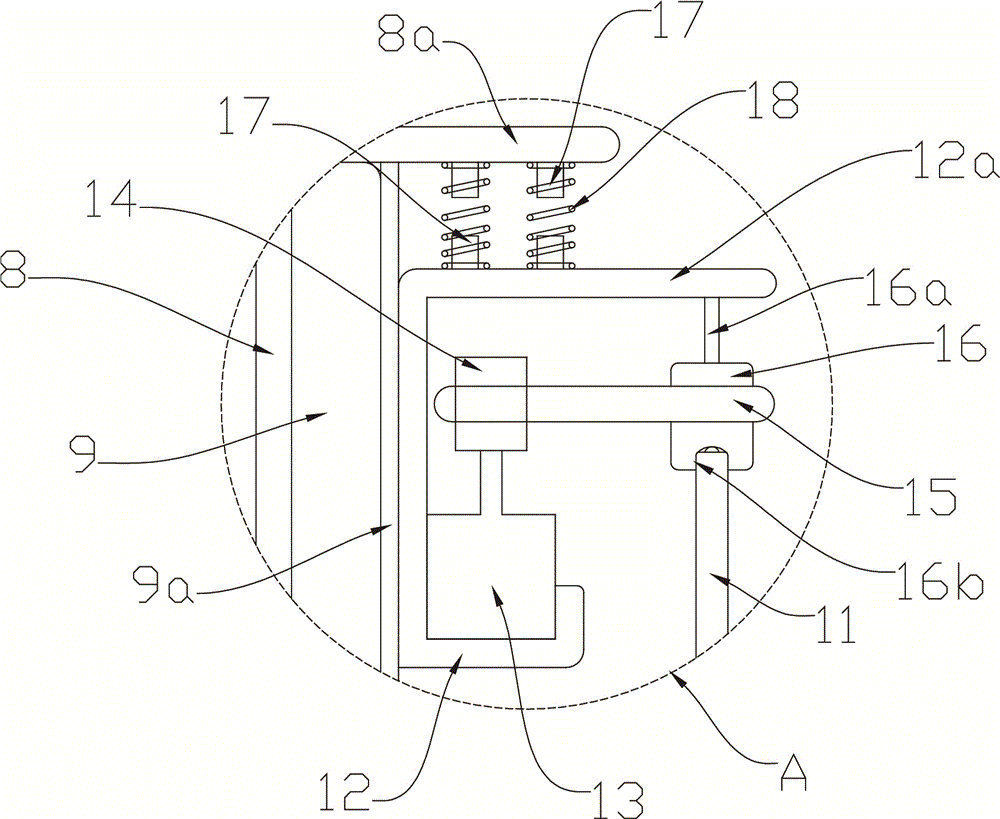 Writing brush container with writing brush barrel convenient to clean