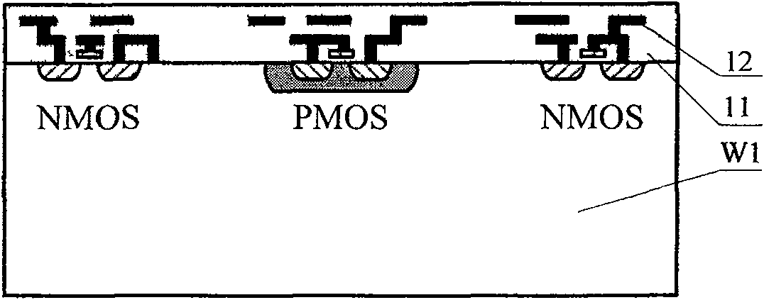 High, depth and width three-dimensional uprightness interconnect and realization method of three-dimensional integrate circuit