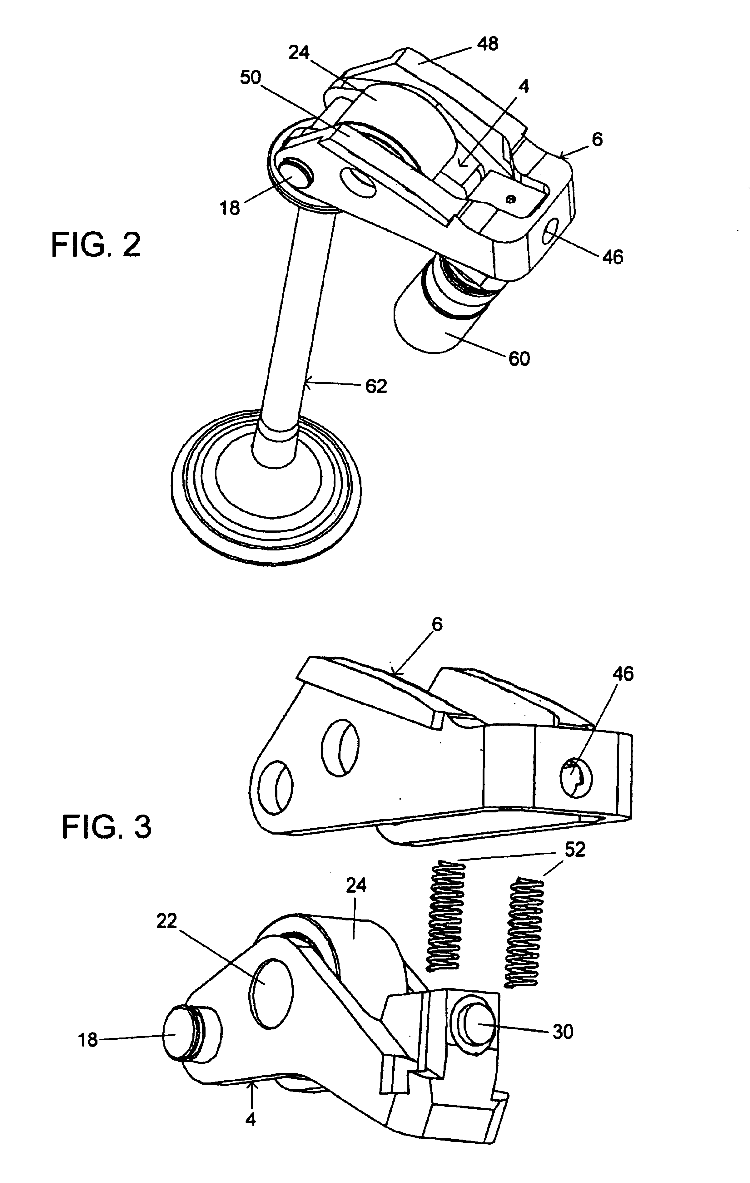 Apparatus for the adjustment of the stroke of a valve actuated by a camshaft