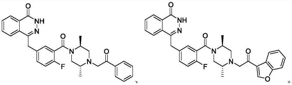 PARP inhibitor containing phthalazine-1 -(2H)-ketone structure as well as preparation method and medical application of PARP inhibitor