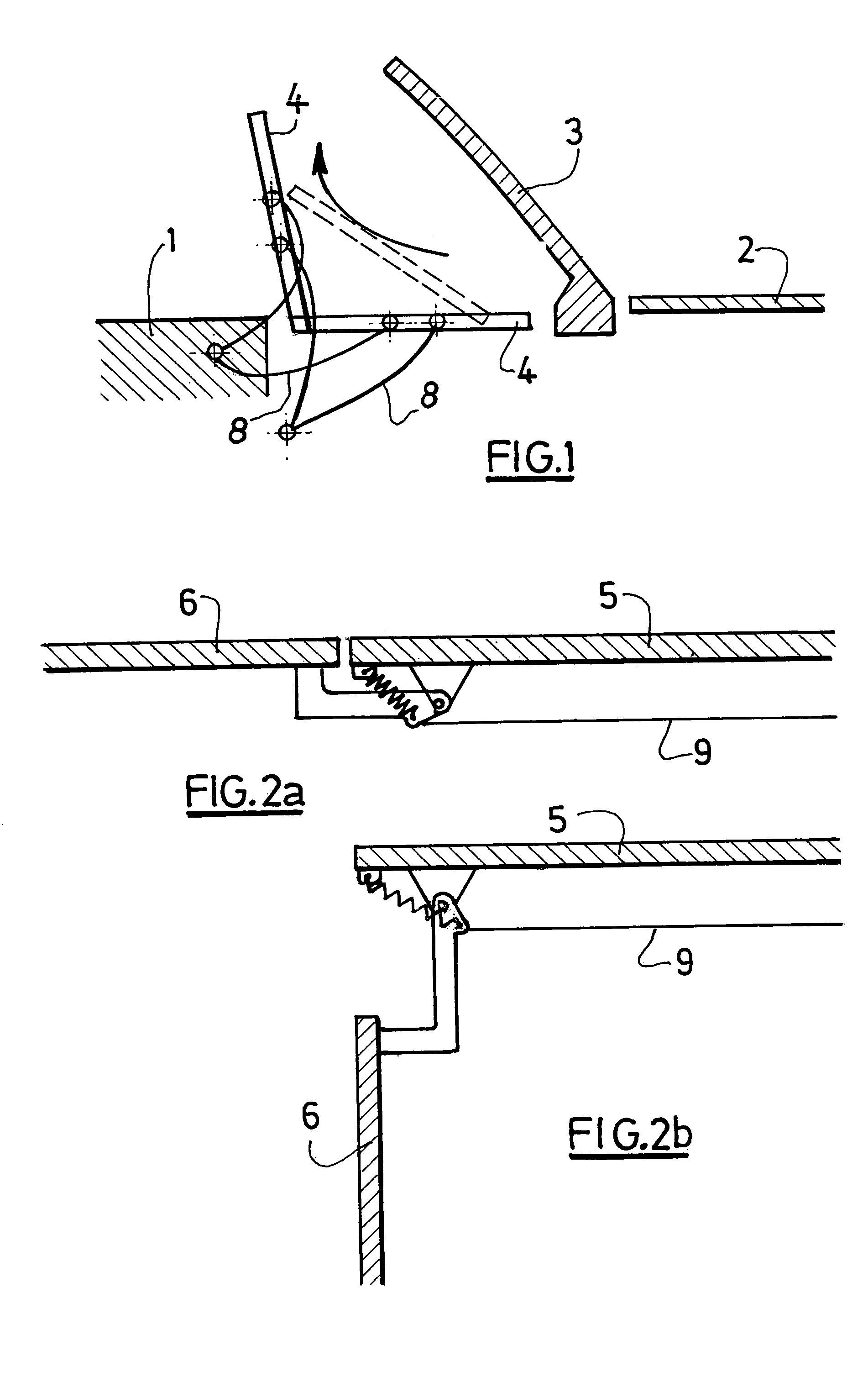 Rear shelf for motor vehicle equipped with a folding roof