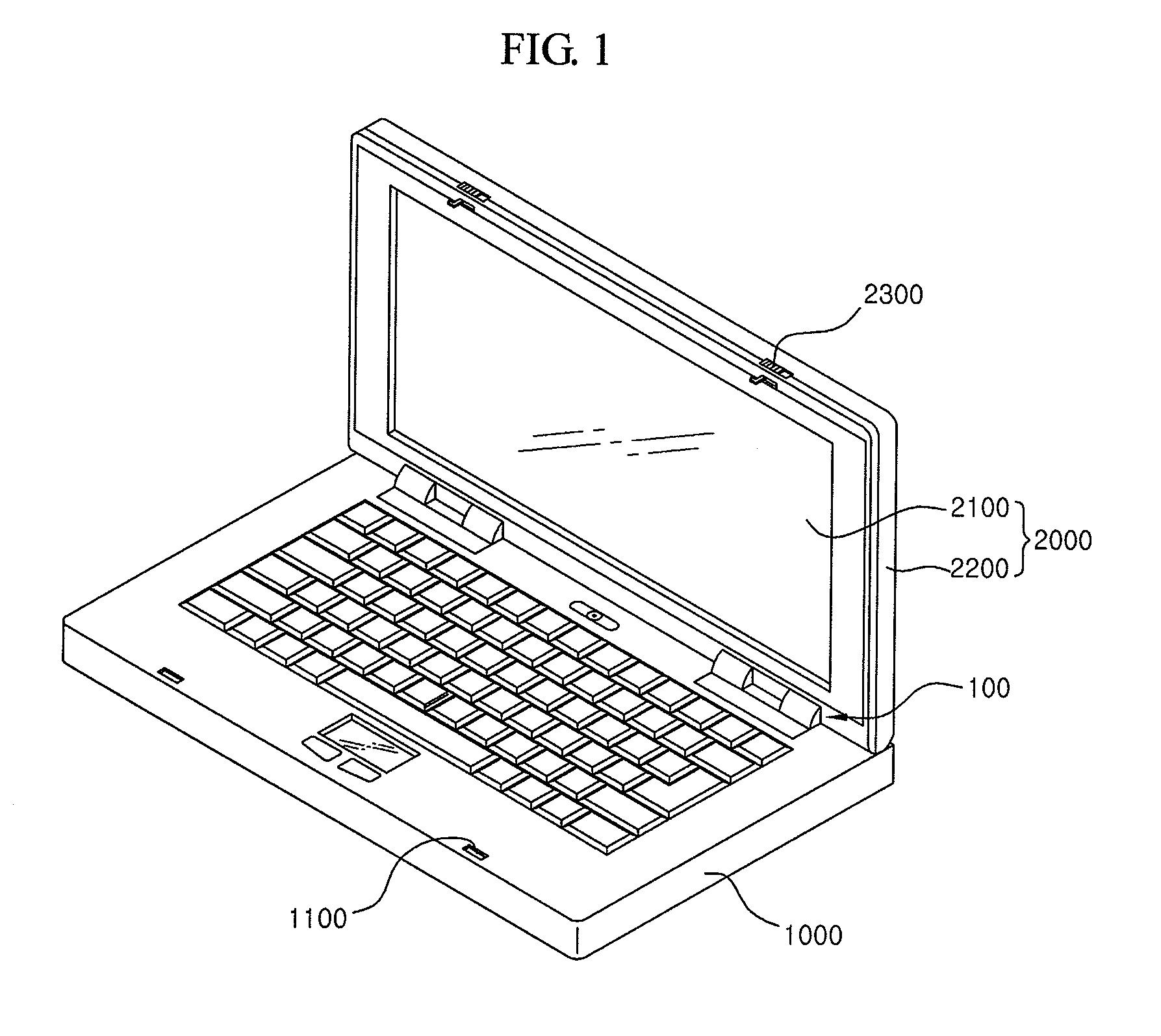 Hinge module for an electronic device and electronic device having the same