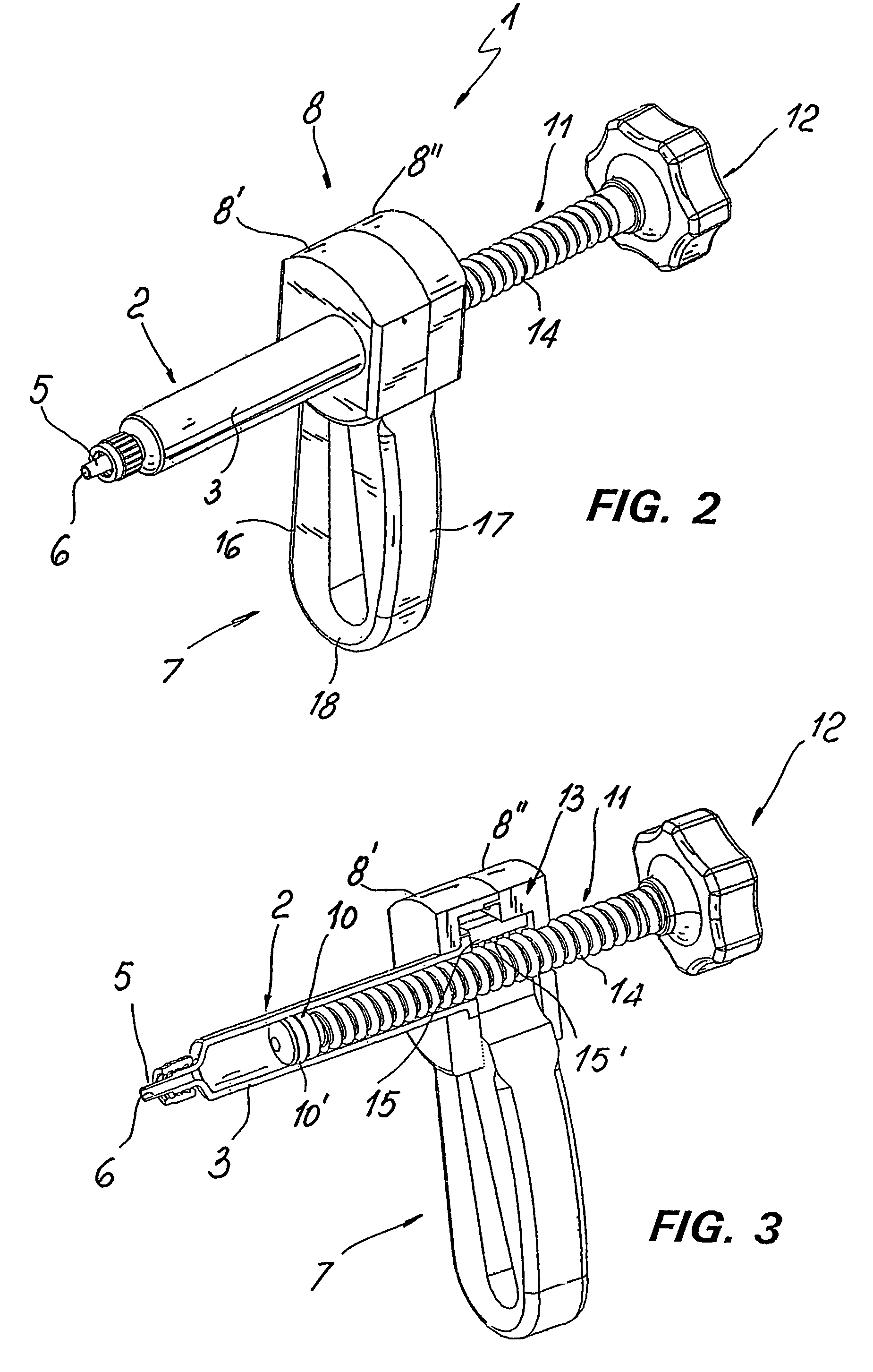 Device for the manual metering of a medical fluid, particularly bone cement