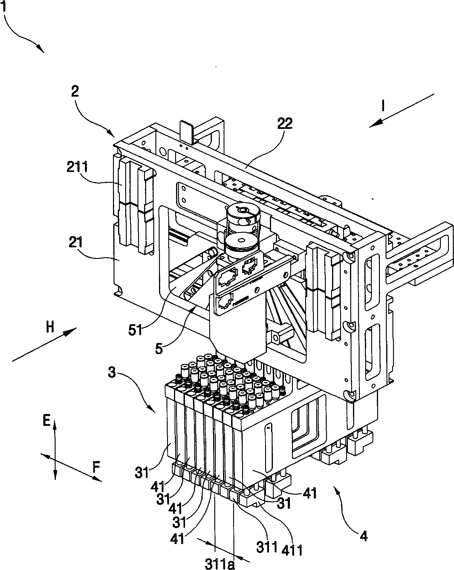 Apparatus for transferring packaged chips, test handler and method for manufacturing packaged chips