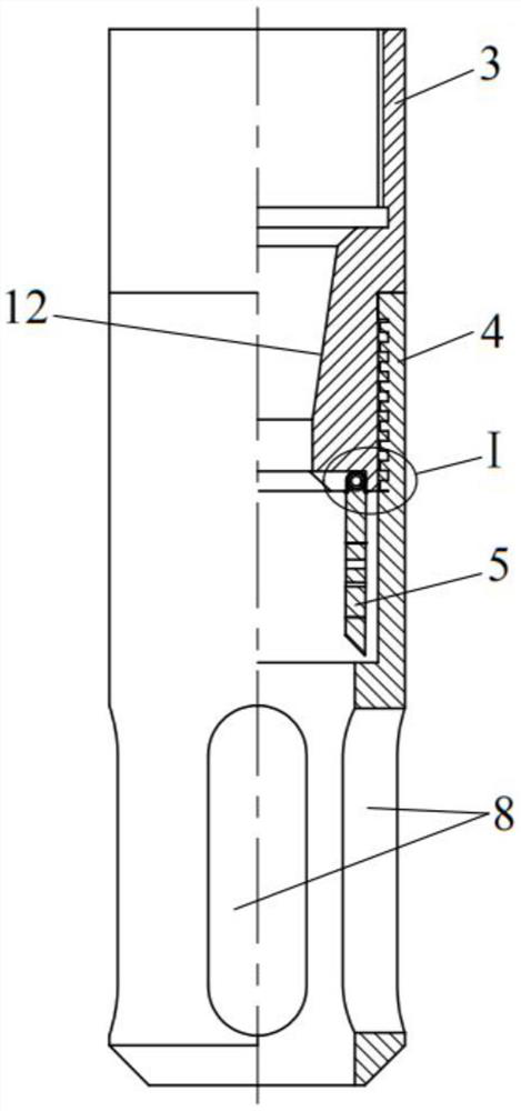 Reverse gravel throwing device and method