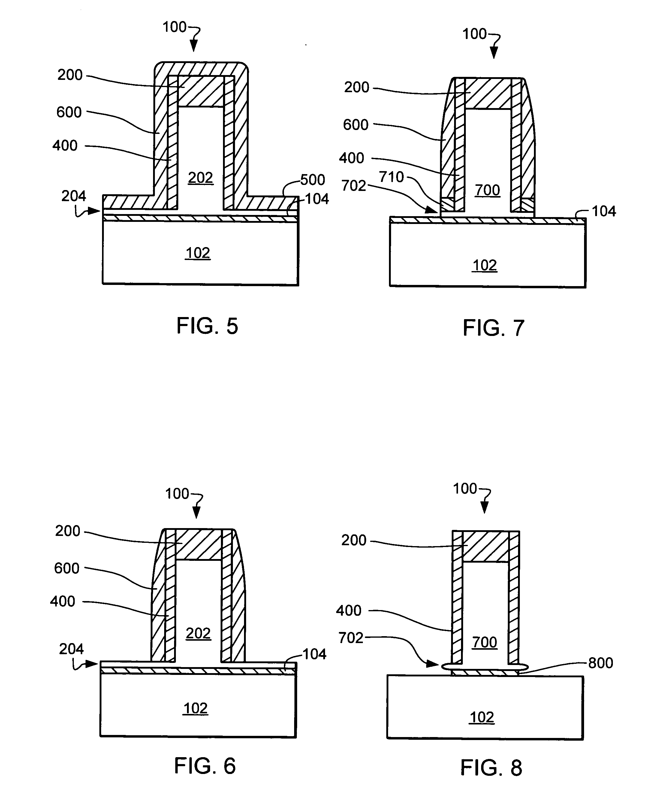 Wing gate transistor for integrated circuits