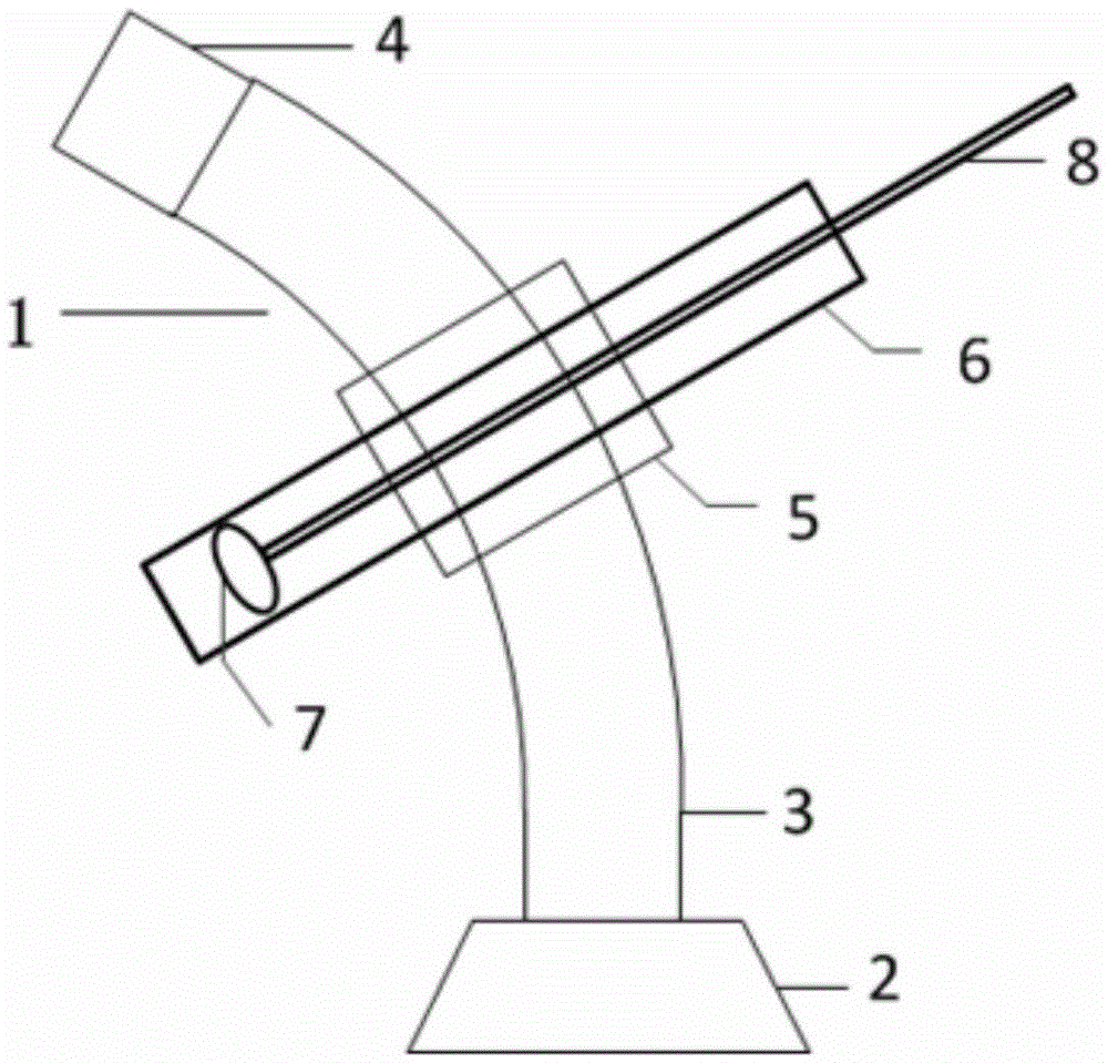 A spatially resolved laser-induced breakdown spectroscopy analysis system and its analysis method