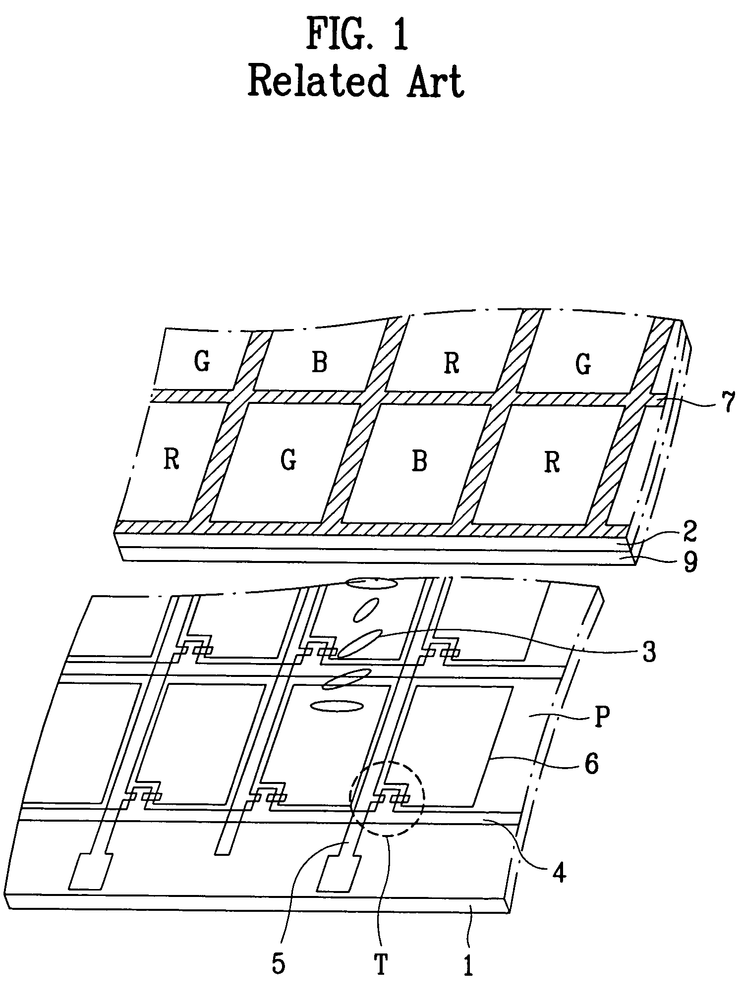 Multi-domain liquid crystal display device and method for manufacturing the same