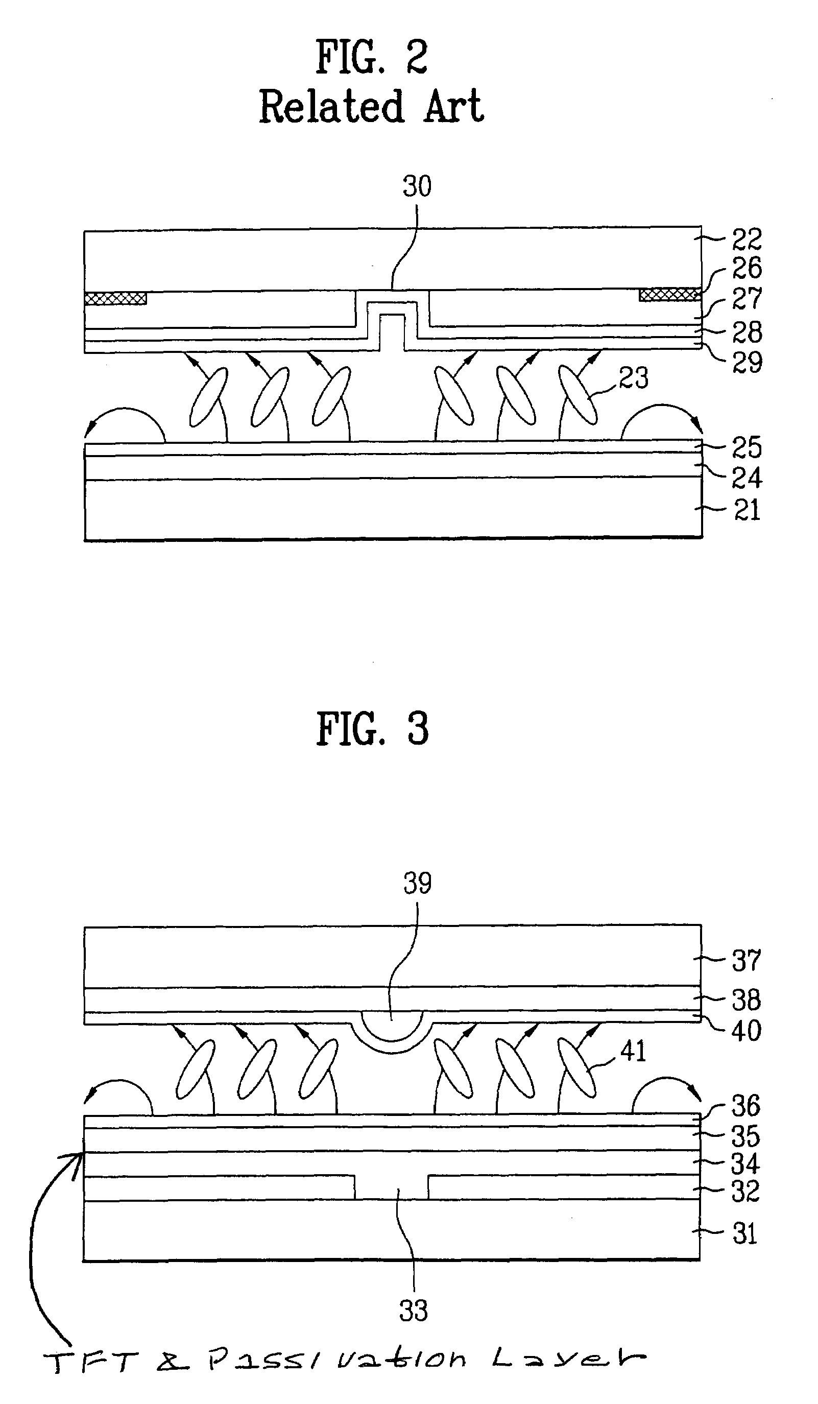 Multi-domain liquid crystal display device and method for manufacturing the same